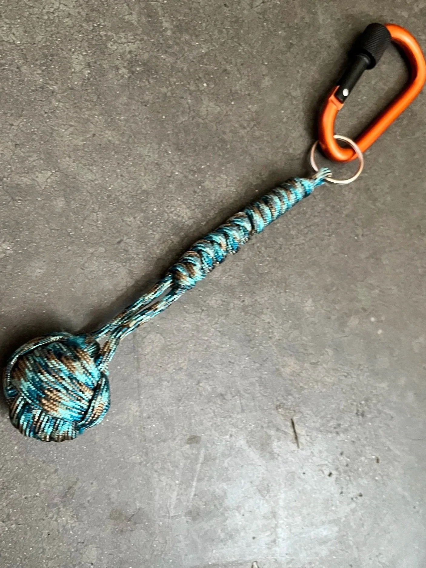 A safety keychain/carabiner.