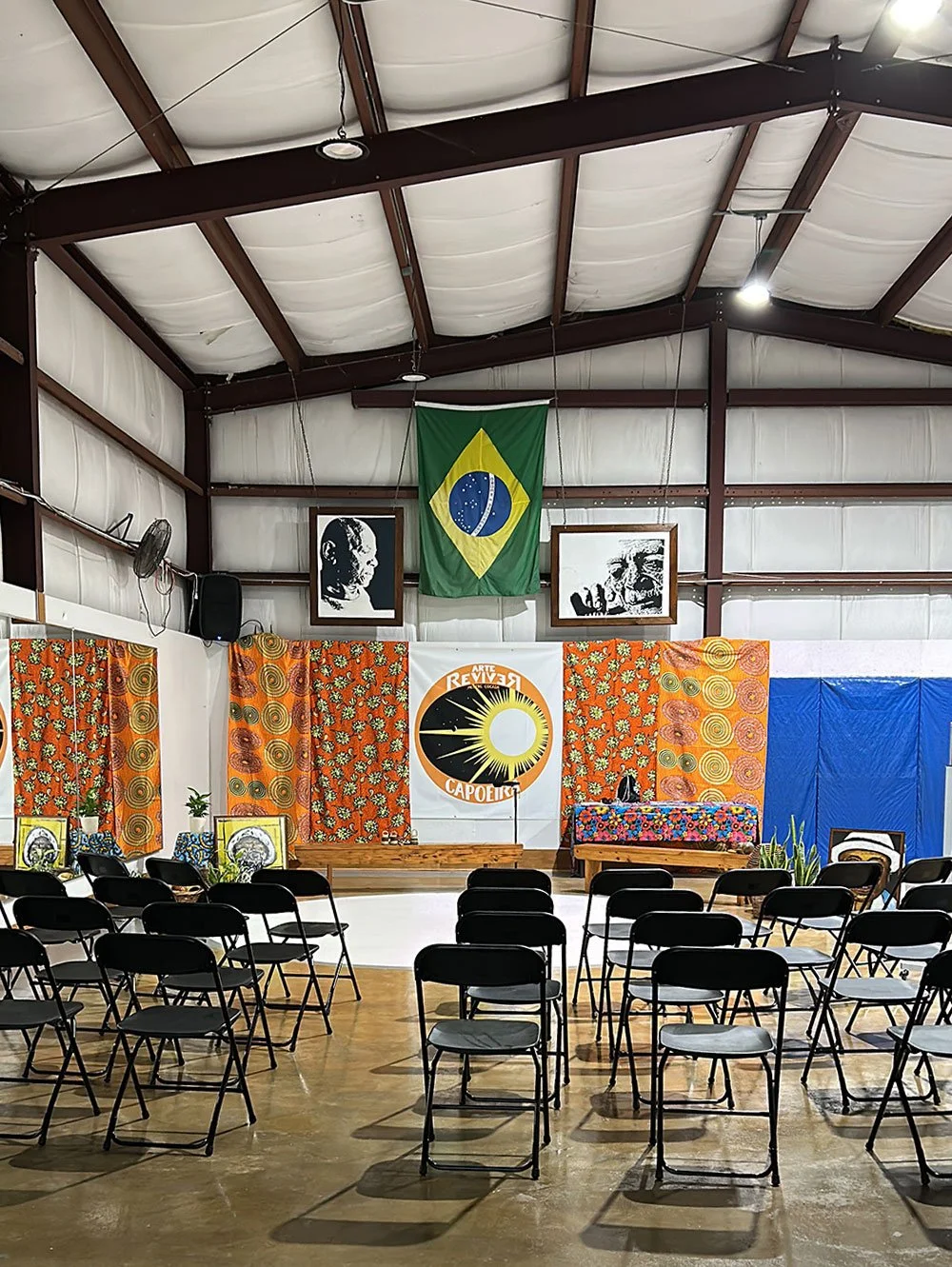 Inclusive Capoeira class for students of different abilities