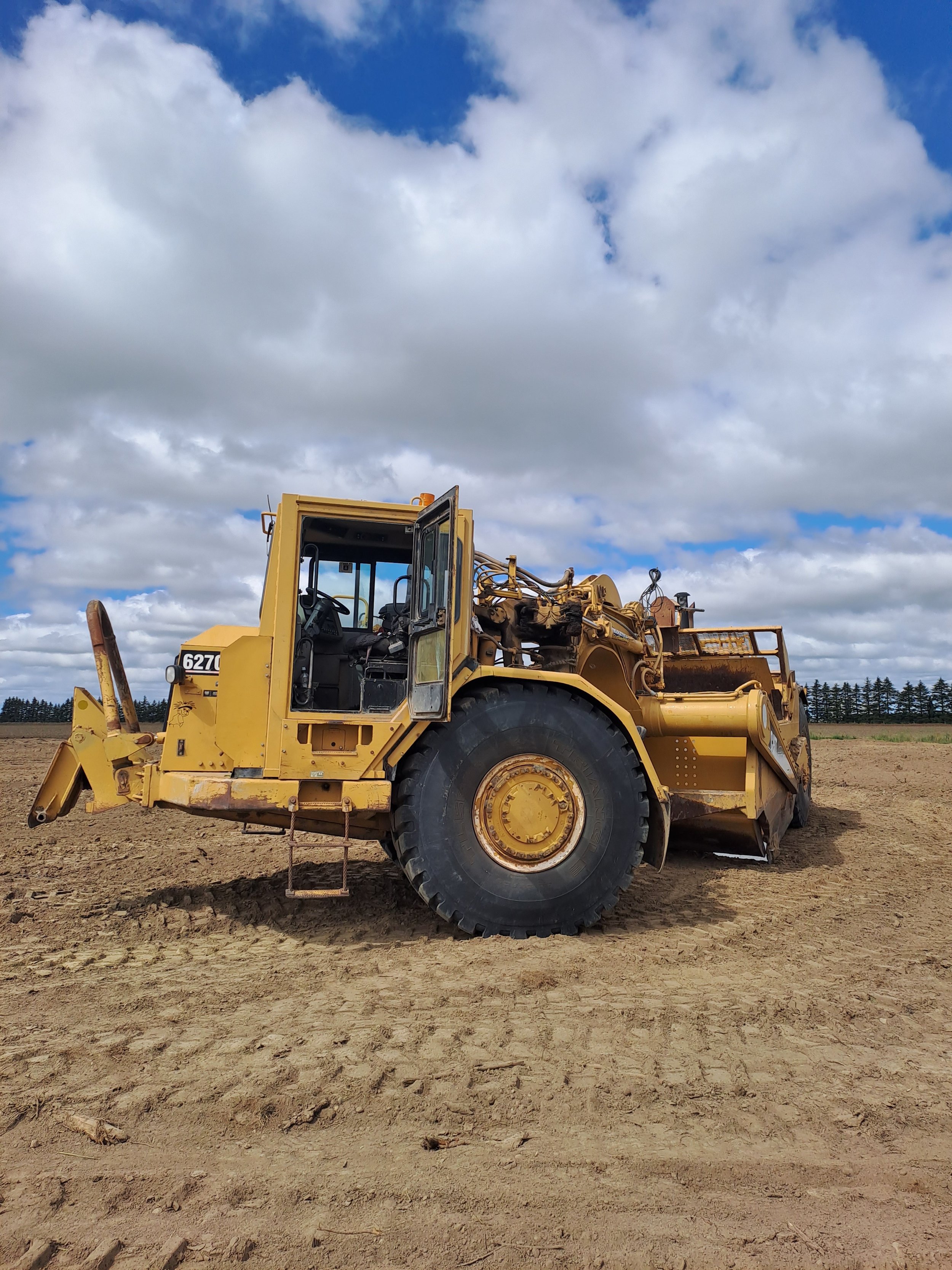 Pond site works