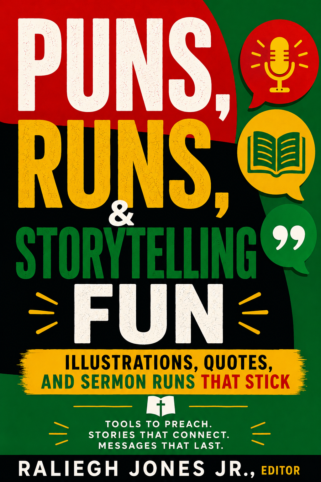 COMING SOON - Whether you preach, teach, speak, or lead, this book will help you capture attention, create memorable moments, and communicate with greater impact through storytelling, puns, illustrations, humor, and sermon runs.
