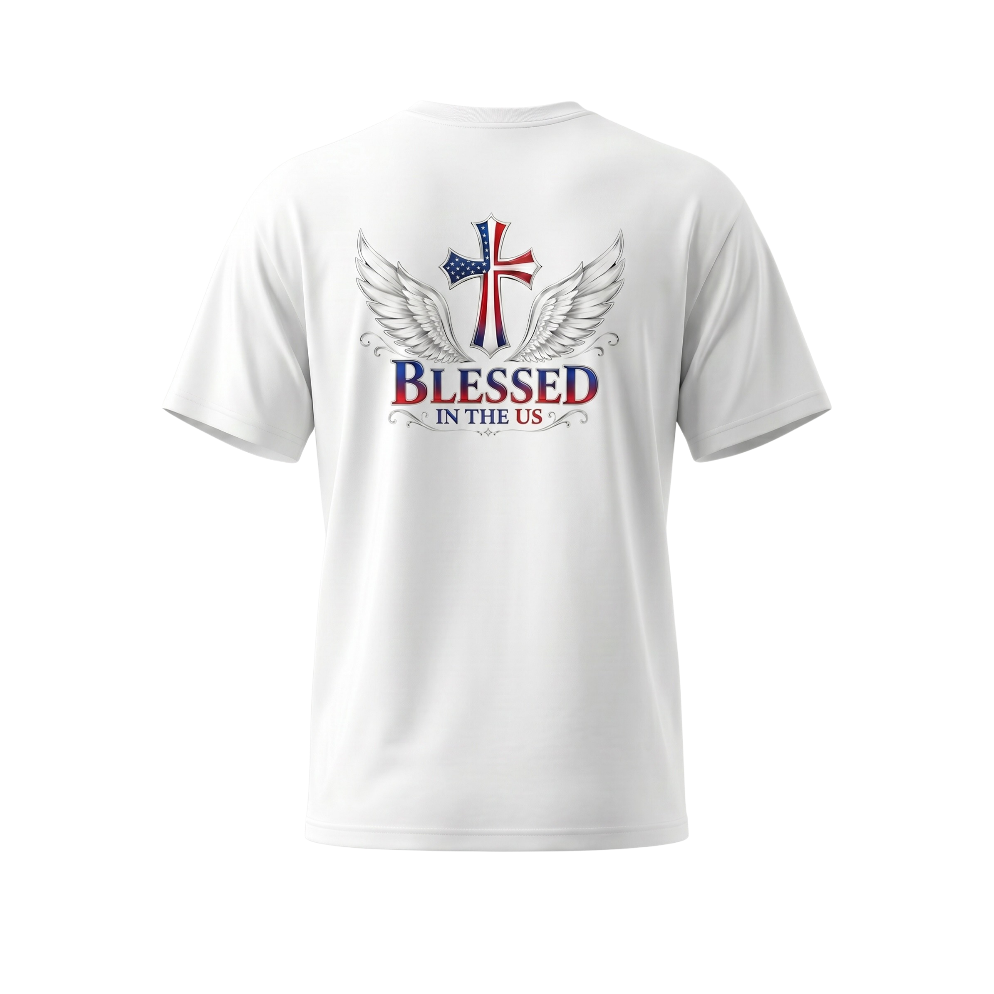 Rock n' Faith White Tee-Back.png