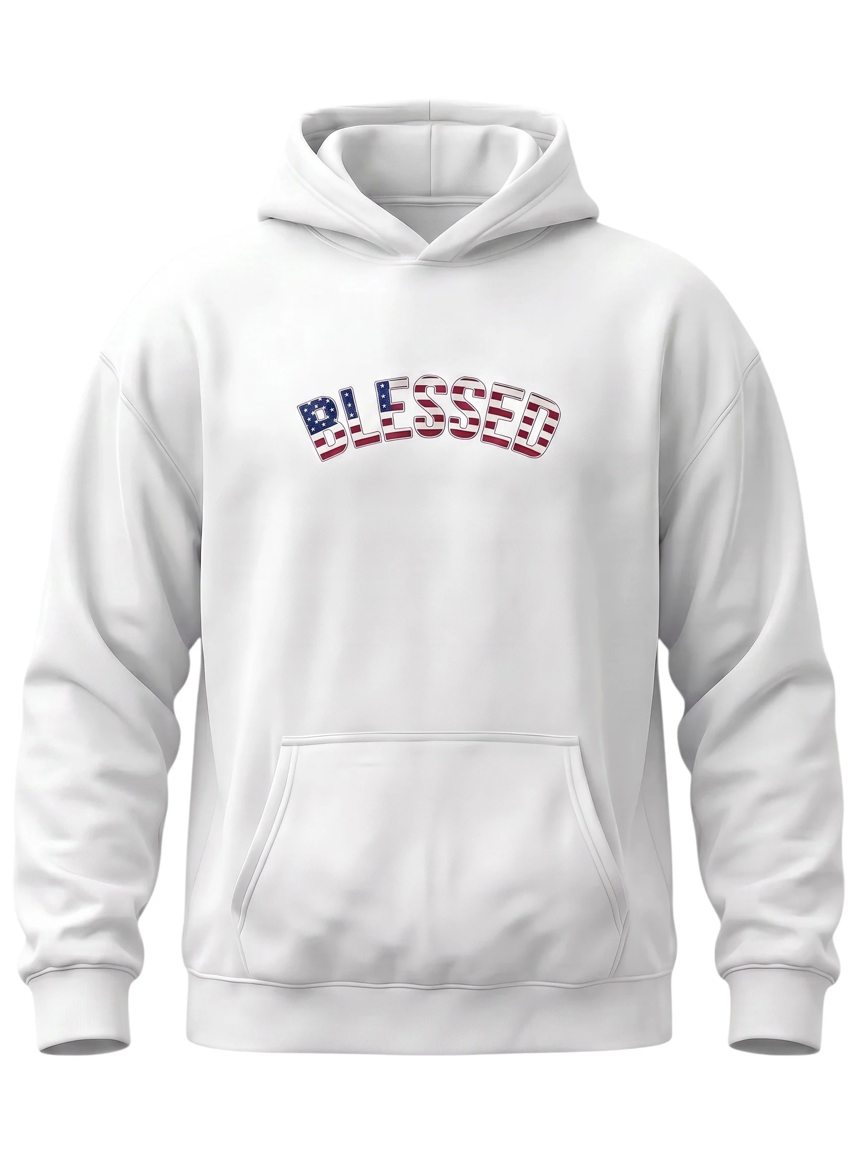 Stars & Stripes White Kid Hoodie.jpg