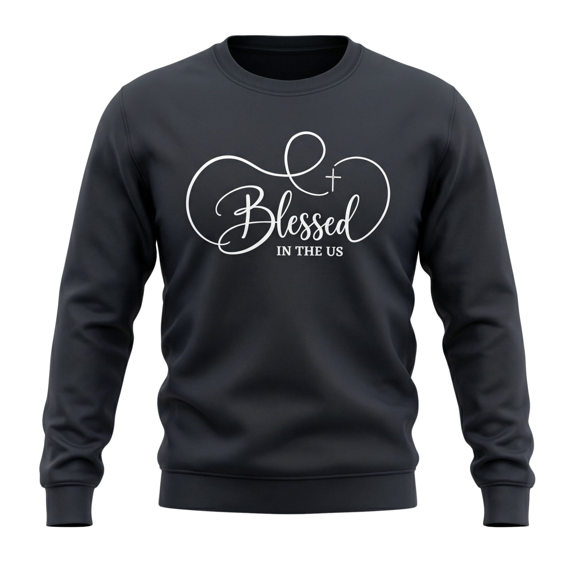 I Am Blessed Adult Crewneck