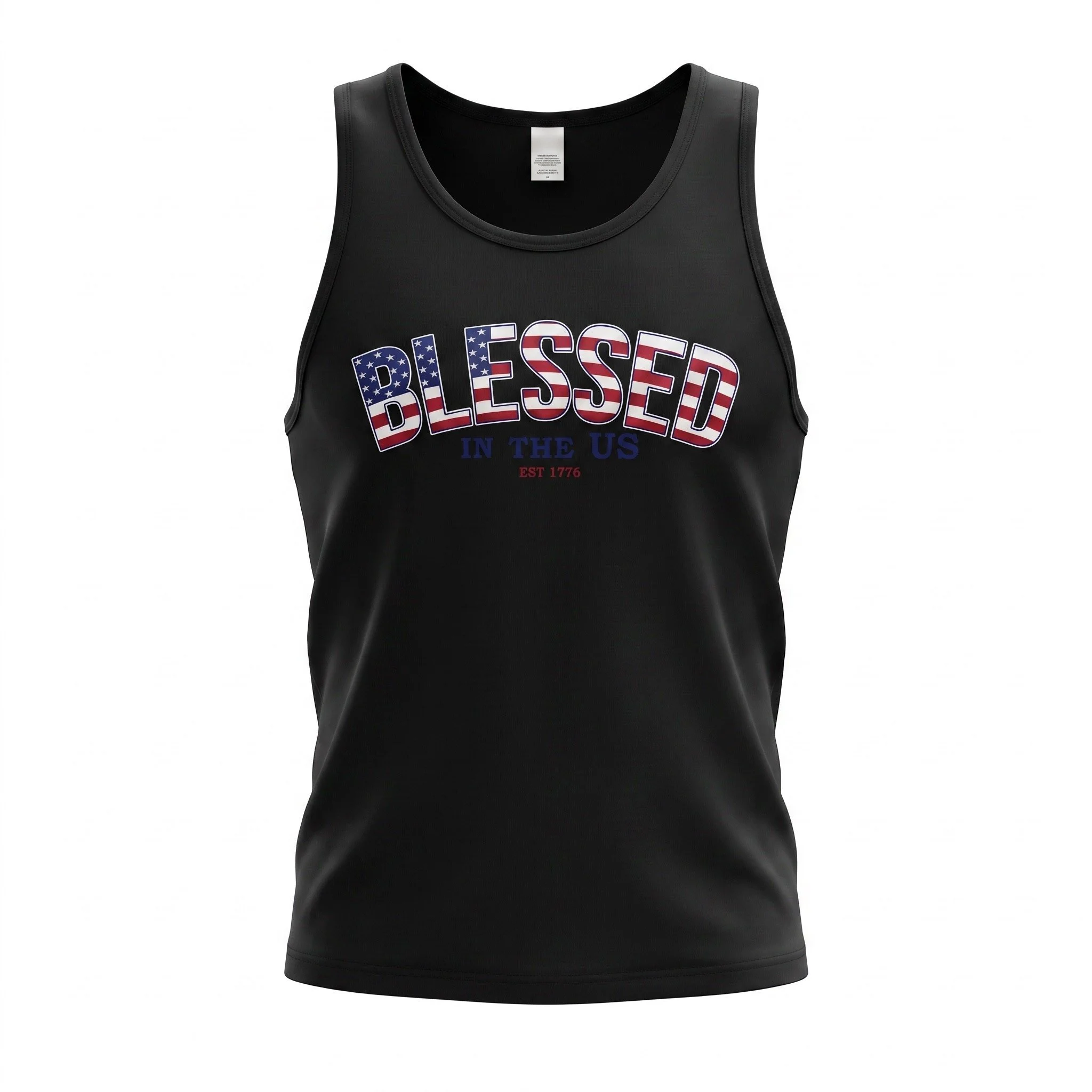 Stars & Stripes Black Tank.jpg