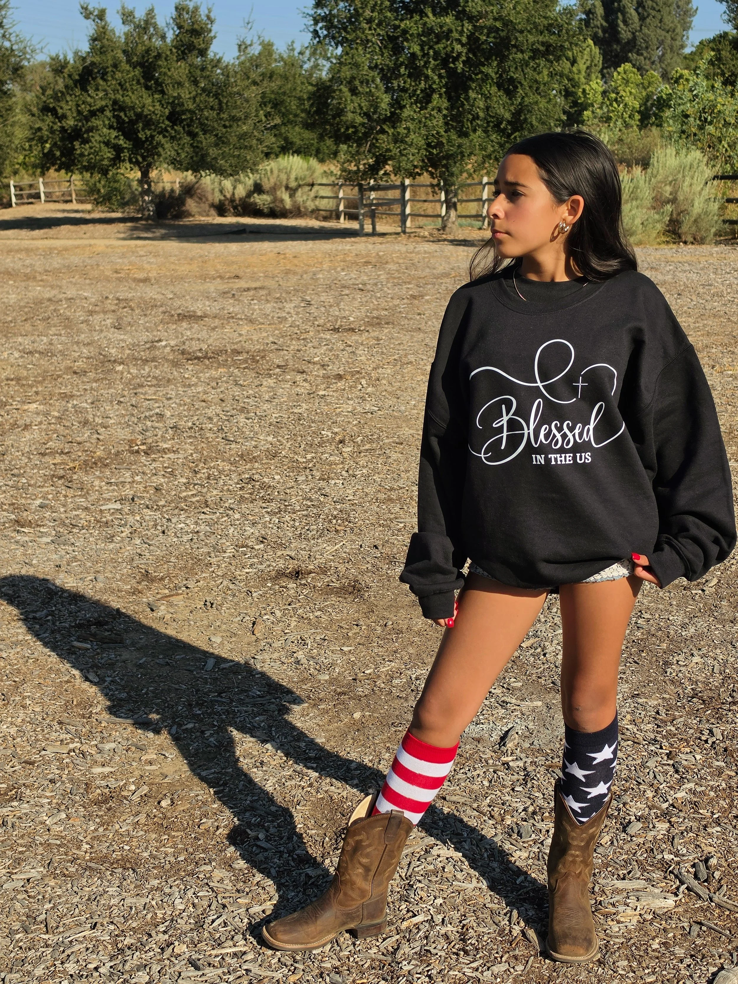 I Am Blessed Black Crewneck-Lilly.jpg