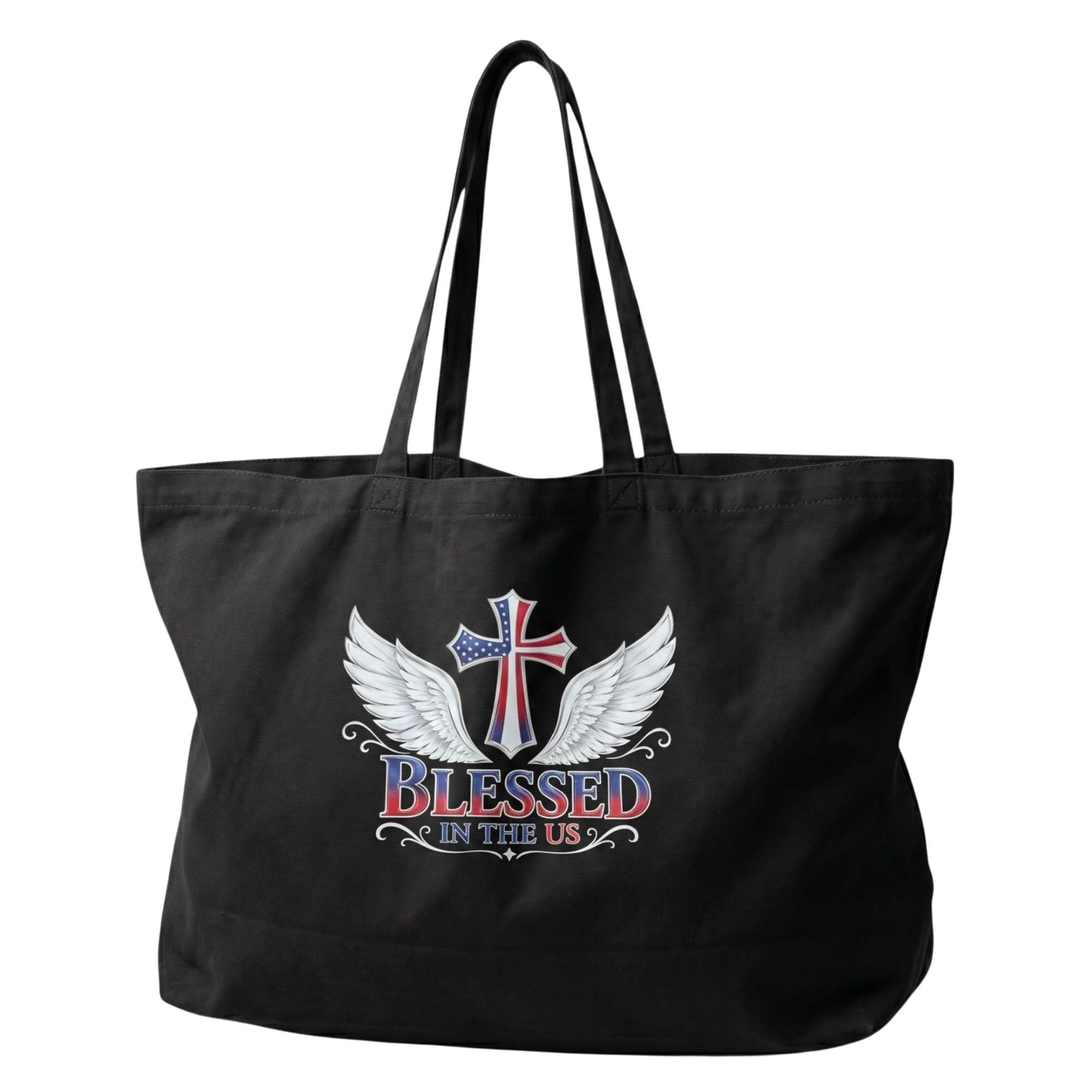 Rock n' Faith Tote Bag (Large)