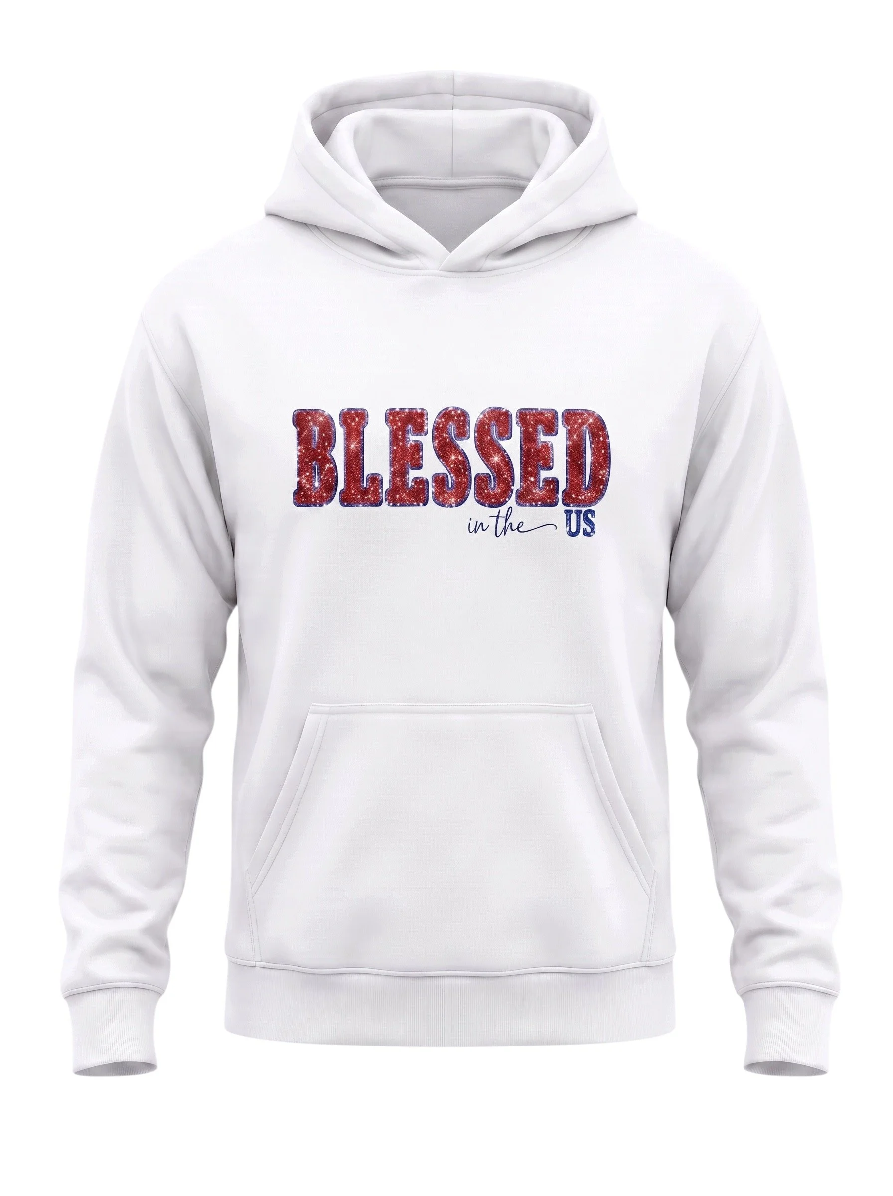Red, White & Glitter White Kid Hoodie-Red Glitter.jpg