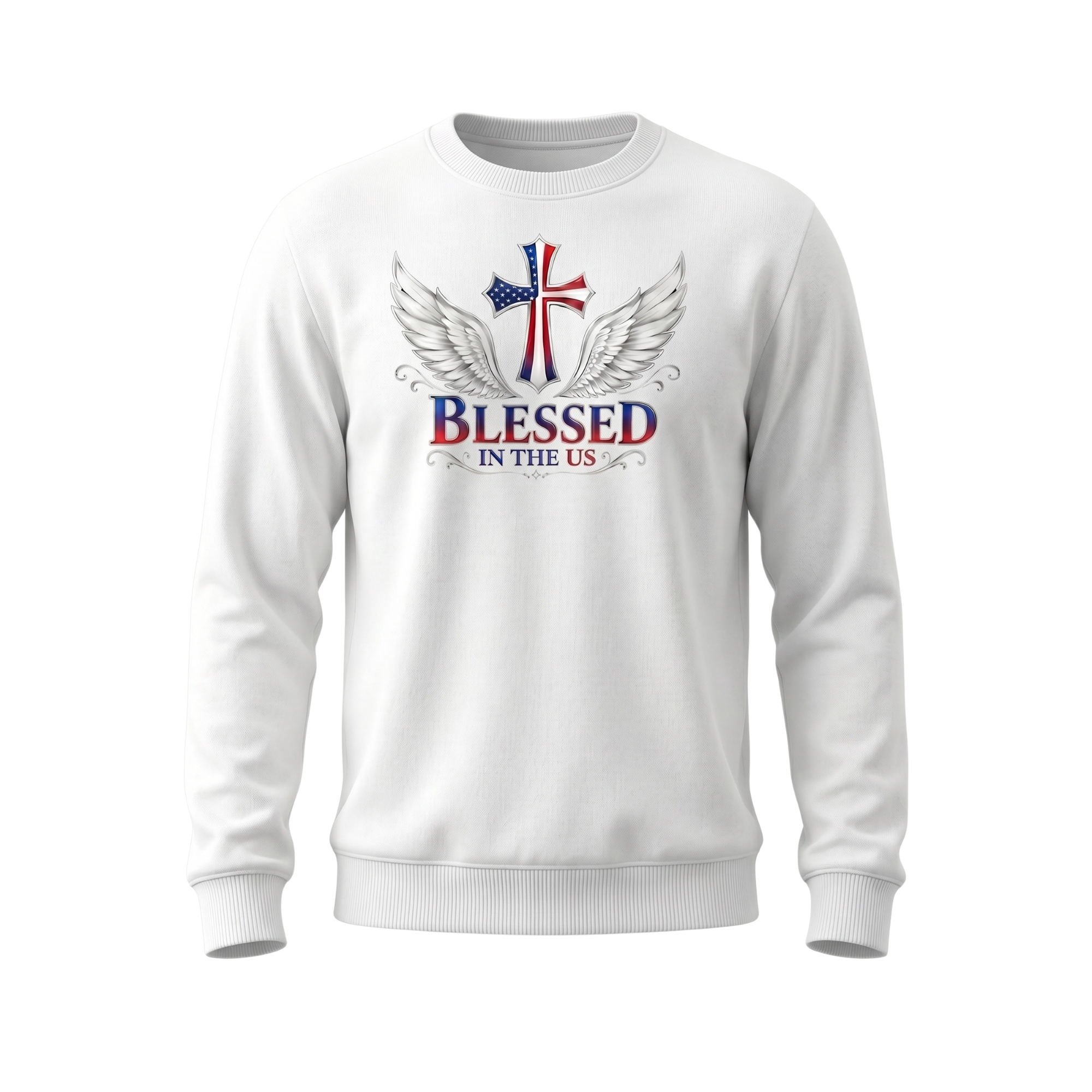 Rock n' Faith White Crewneck.png