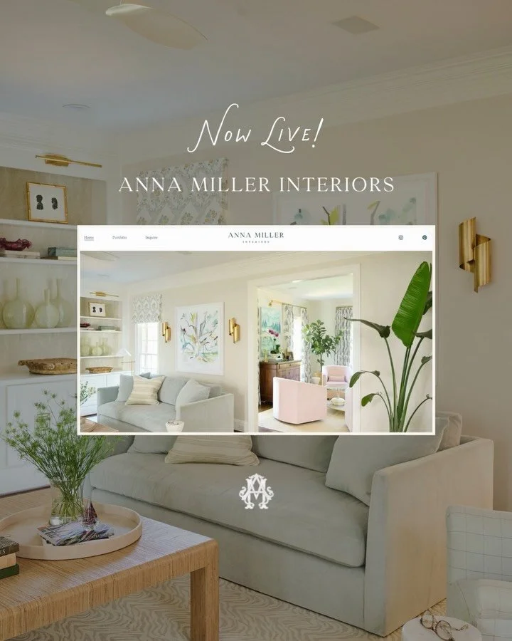 NOW LIVE ✨ My new website is officially live, featuring recent projects, design services, and a closer look at the spaces I&rsquo;ve had the privilege of bringing to life. Explore the portfolio and learn more about working together.