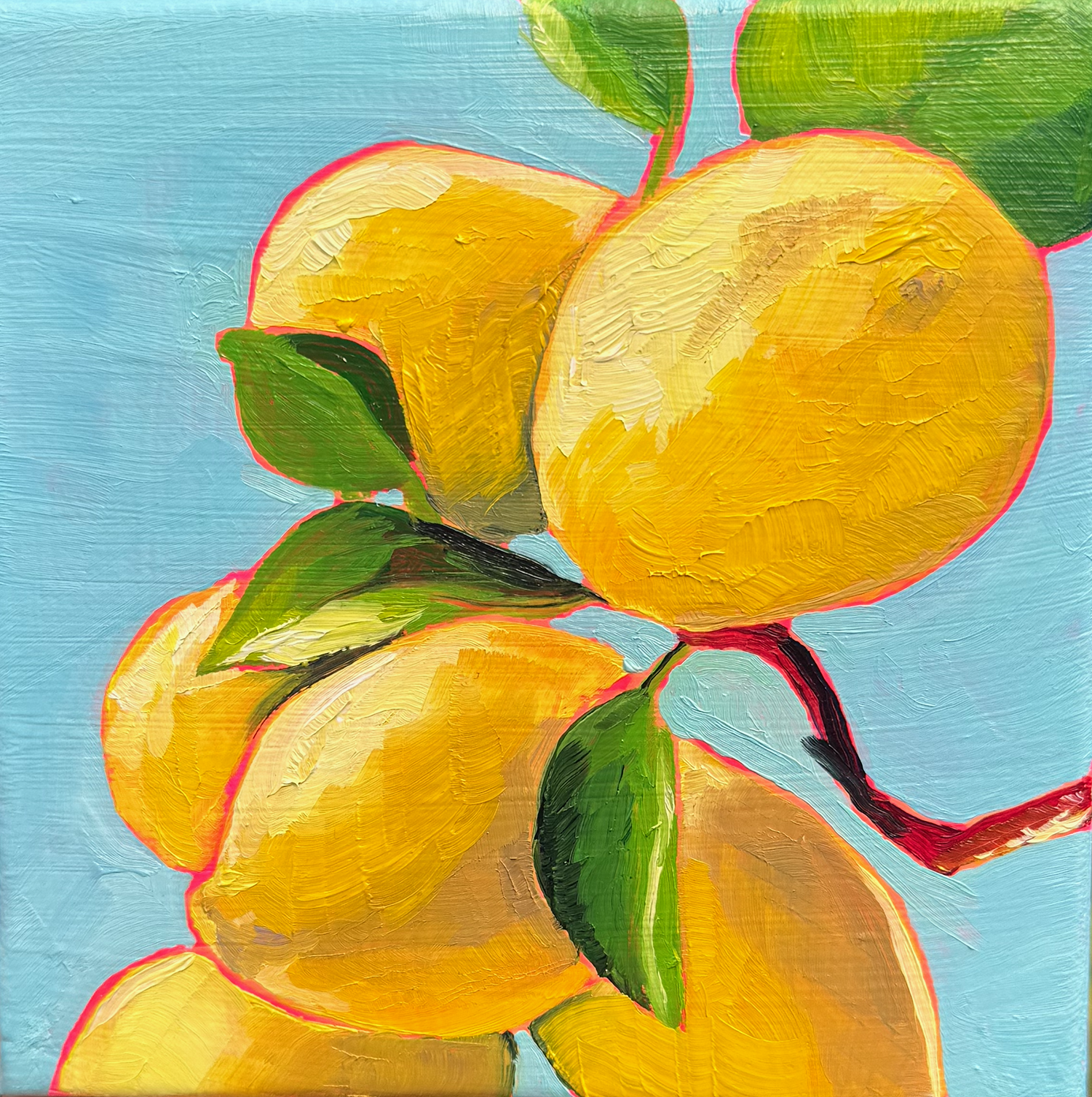 Lemons Mini Canvas