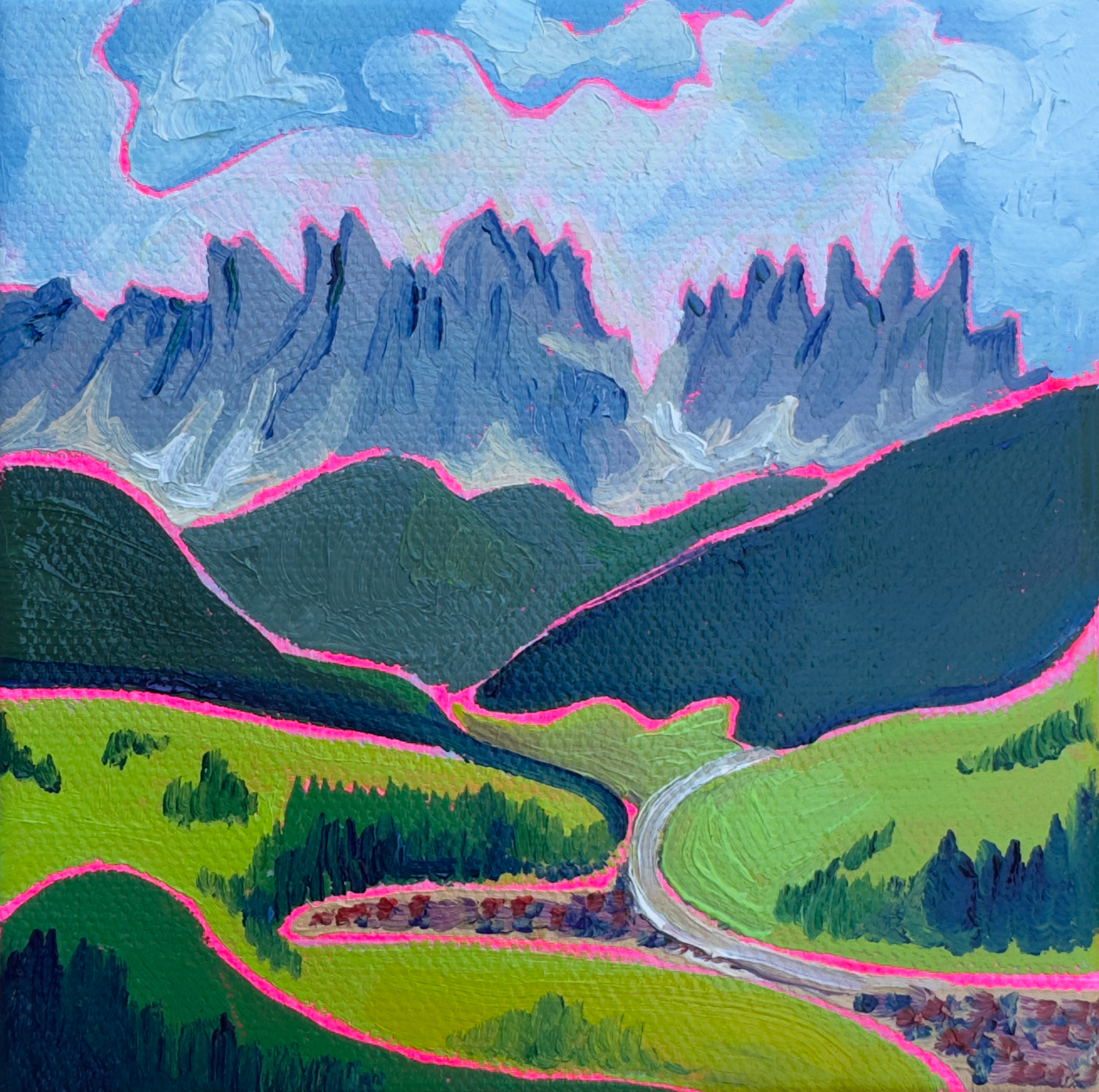 Dolomites Mini Canvas #1