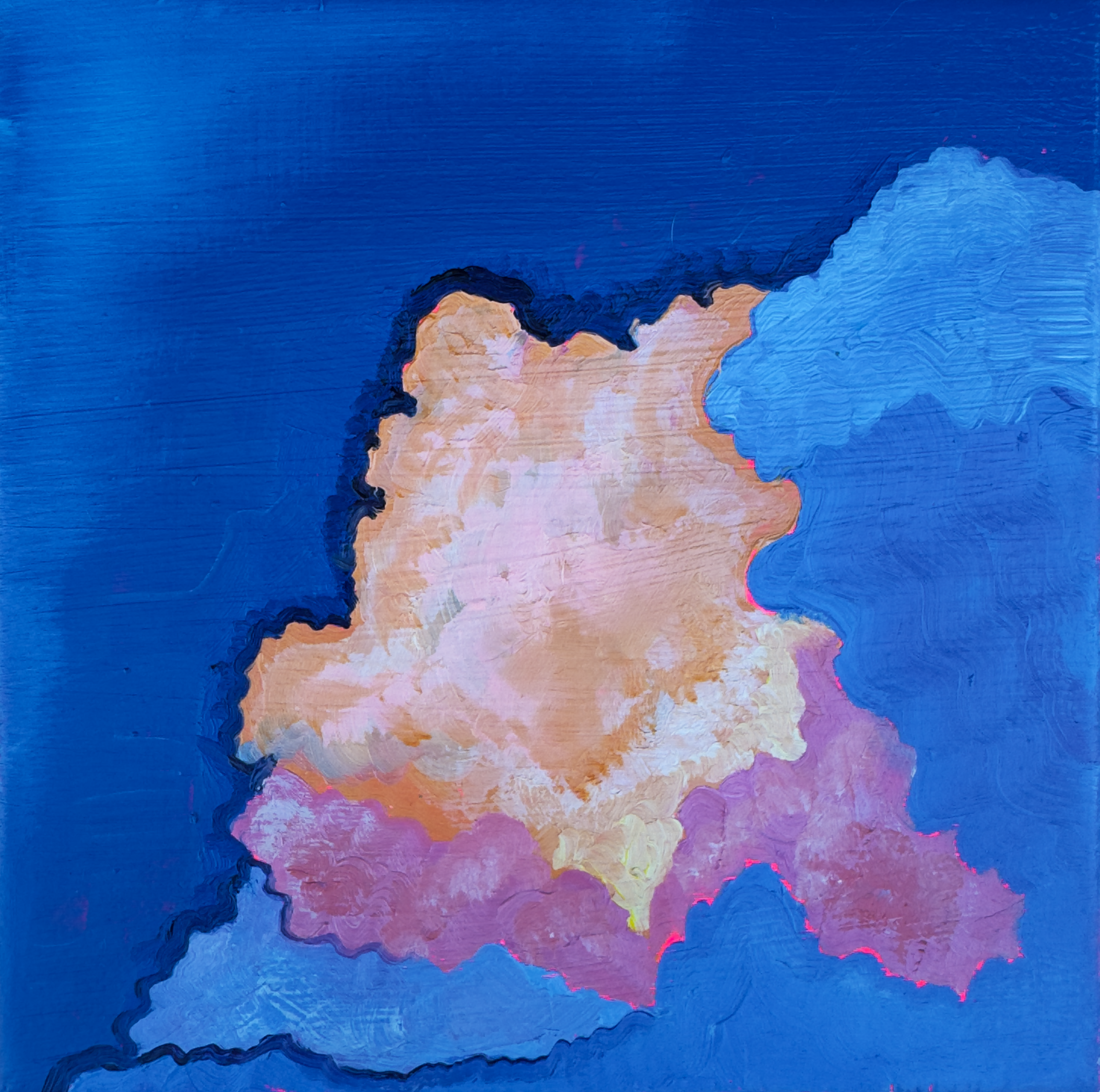 Sunset Cloud Mini Canvas