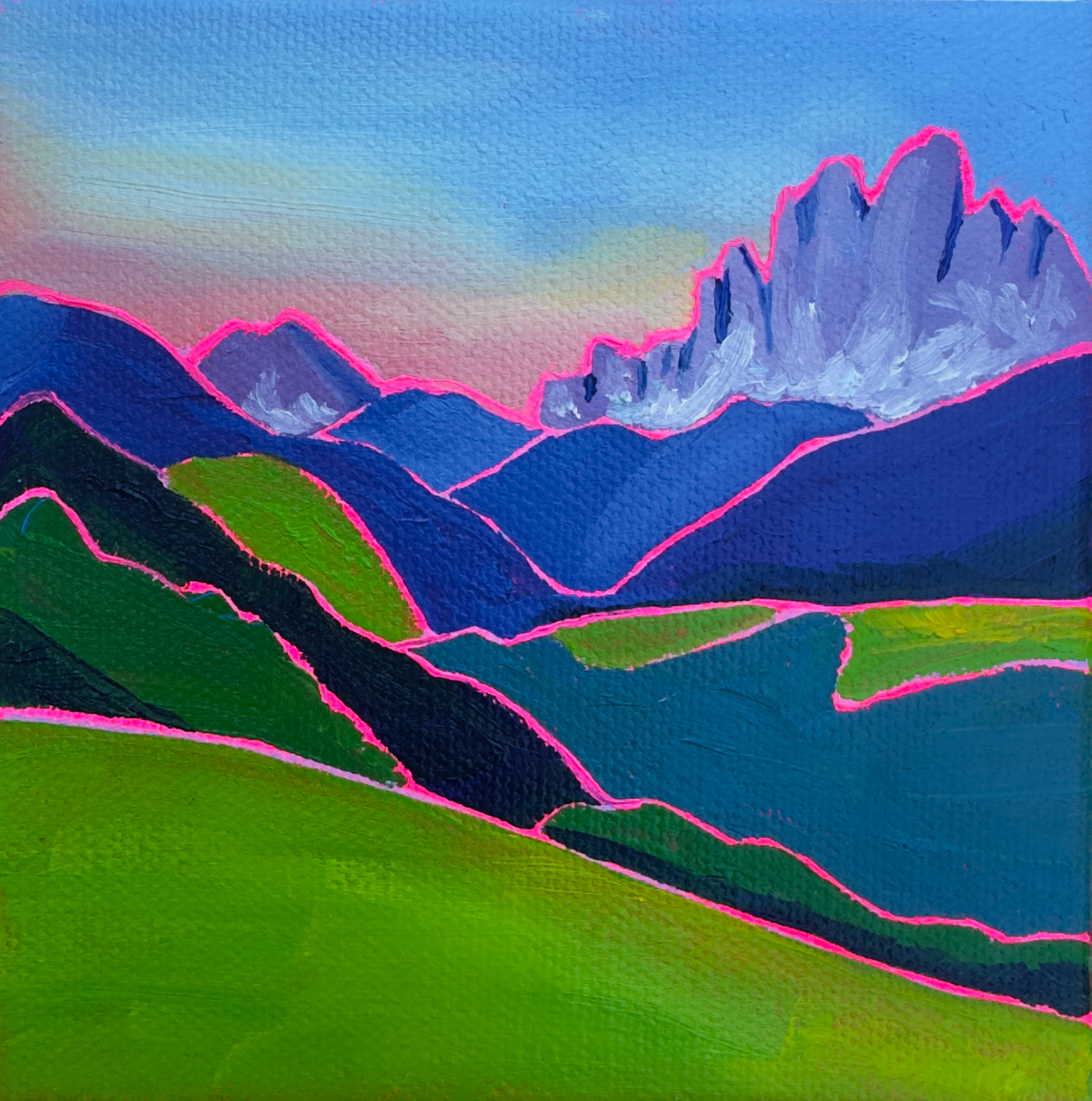 Dolomites Mini Canvas #2