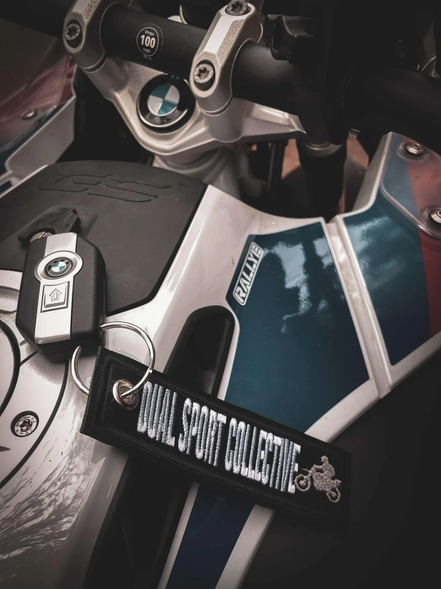 Dual Sport Collective Keychain