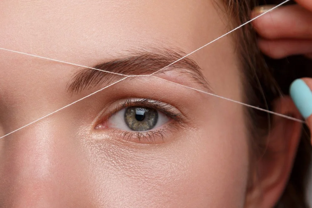 eyebrow threading, Birmingham, face threading, upper lip and chin threading