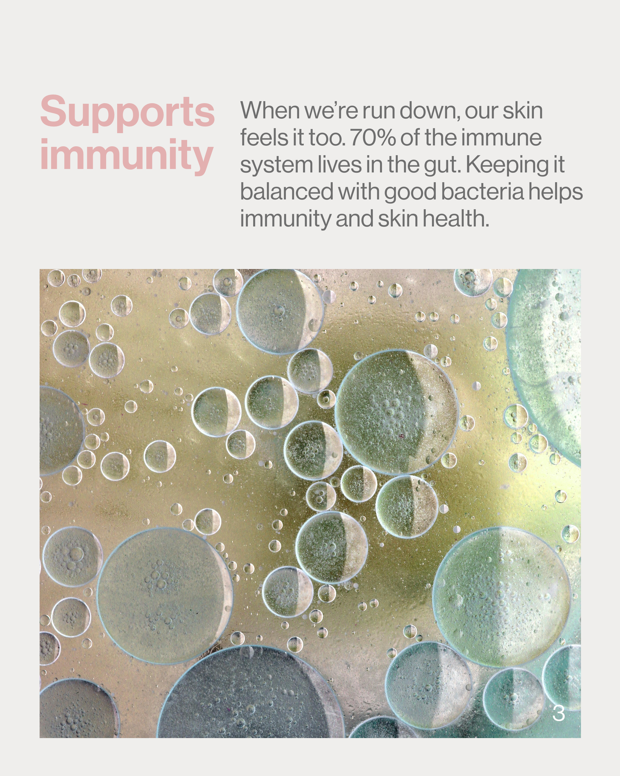 Advanced  Nutrition Programme supports immunity.