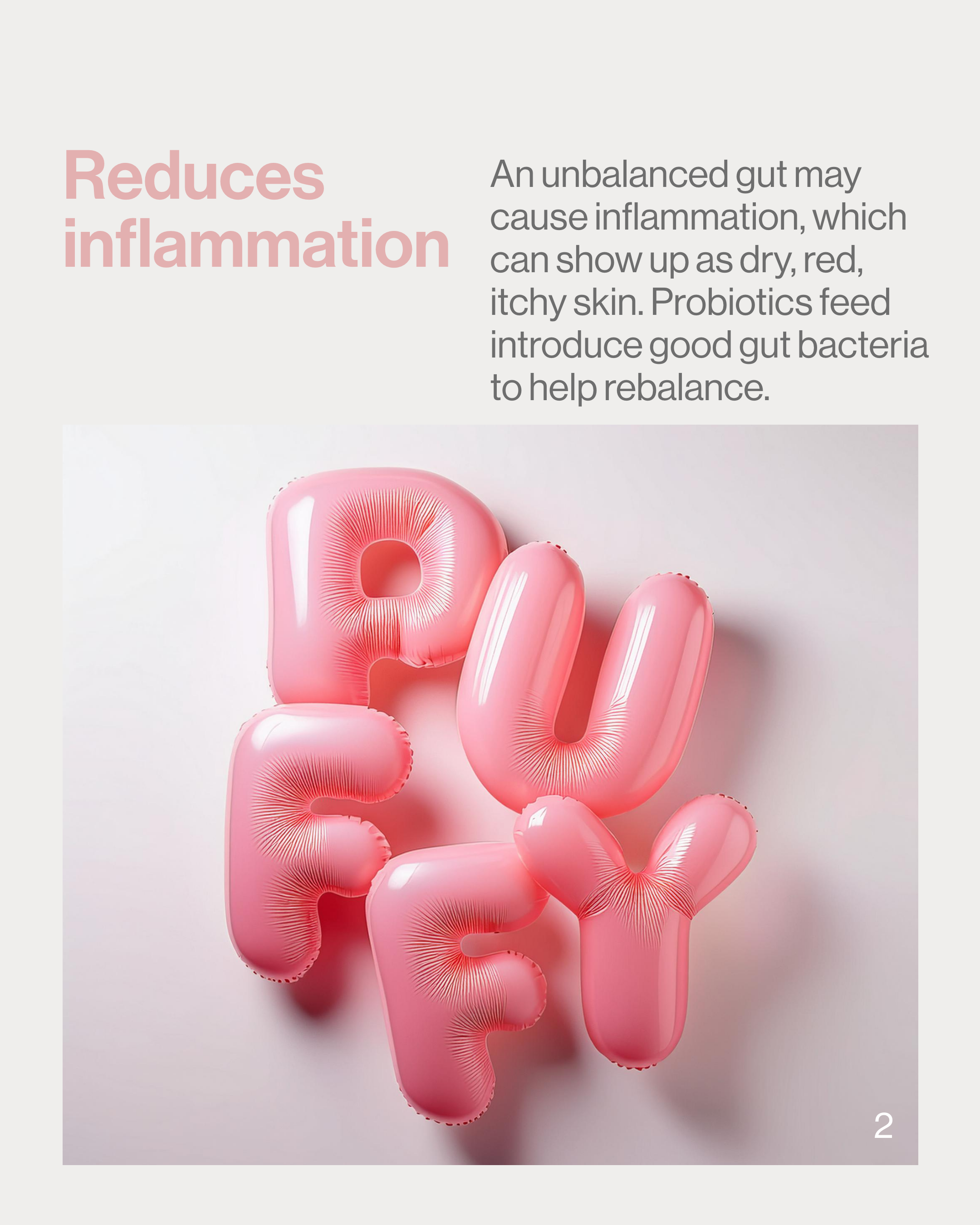 Advanced Nutrition Programme supplements help in reducing inflammation.