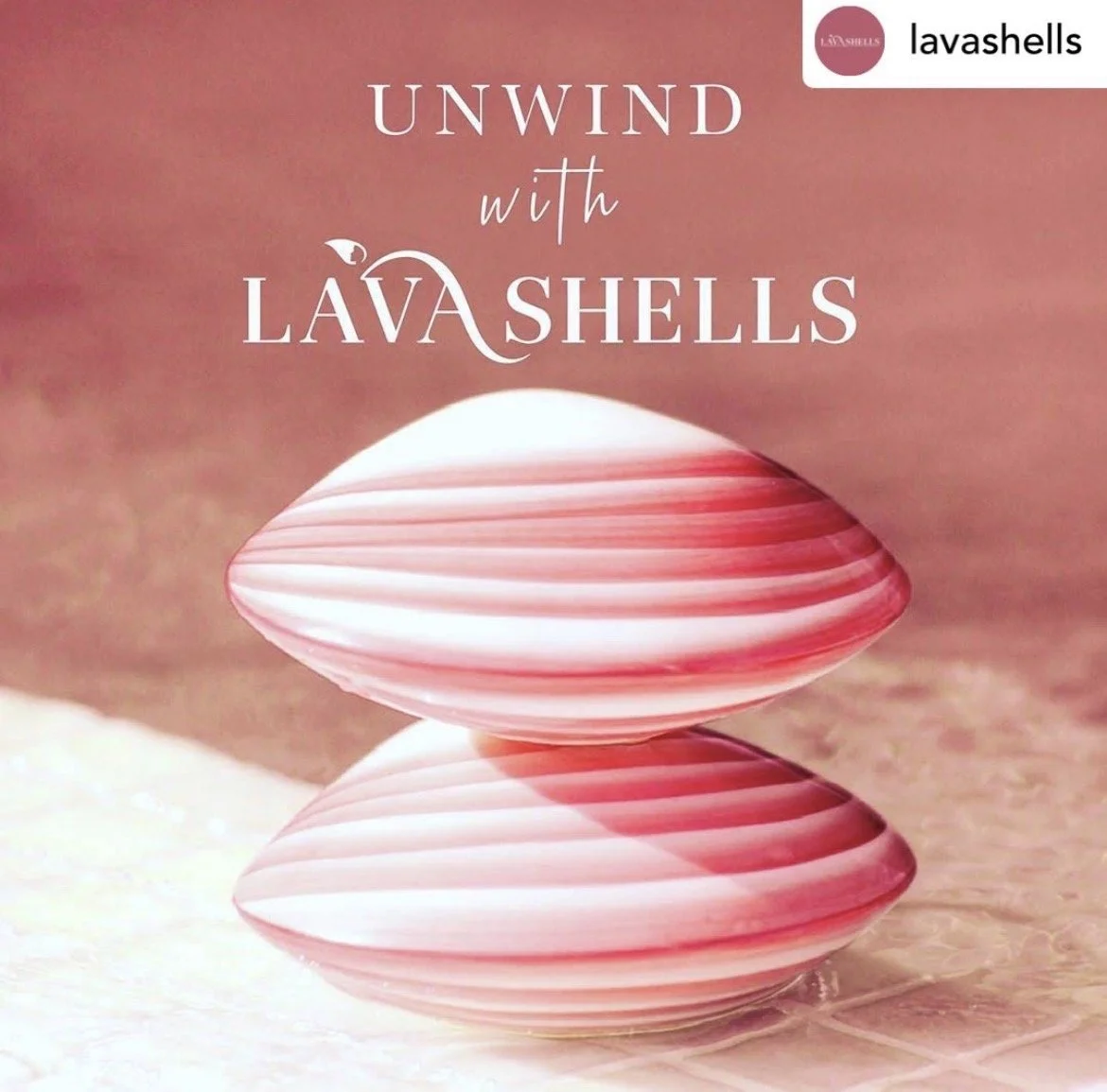 "Unwind with LavaShells" and back, stomach and core strength massage with Hot lava shells, IBS, relieve muscle tension, alleviate minor backaches  and stimulate the digestive system to reduce bloating
