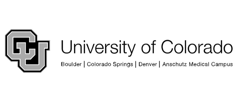 University of Colorado logo and text on a white background