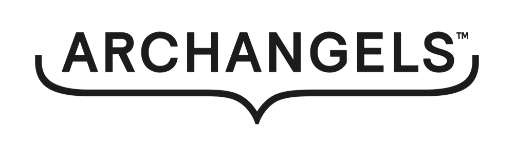 The word 'ARCHANGELS' in black text with a curved line underneath.