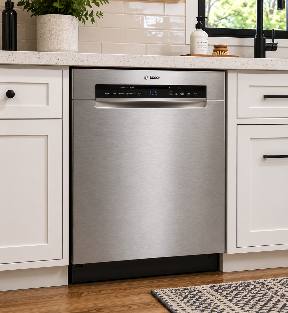 Professional Bosch dishwasher repair and maintenance services for stainless steel dishwashers, helping homeowners improve cleaning performance, energy efficiency, and appliance reliability with expert dishwasher repair soluti