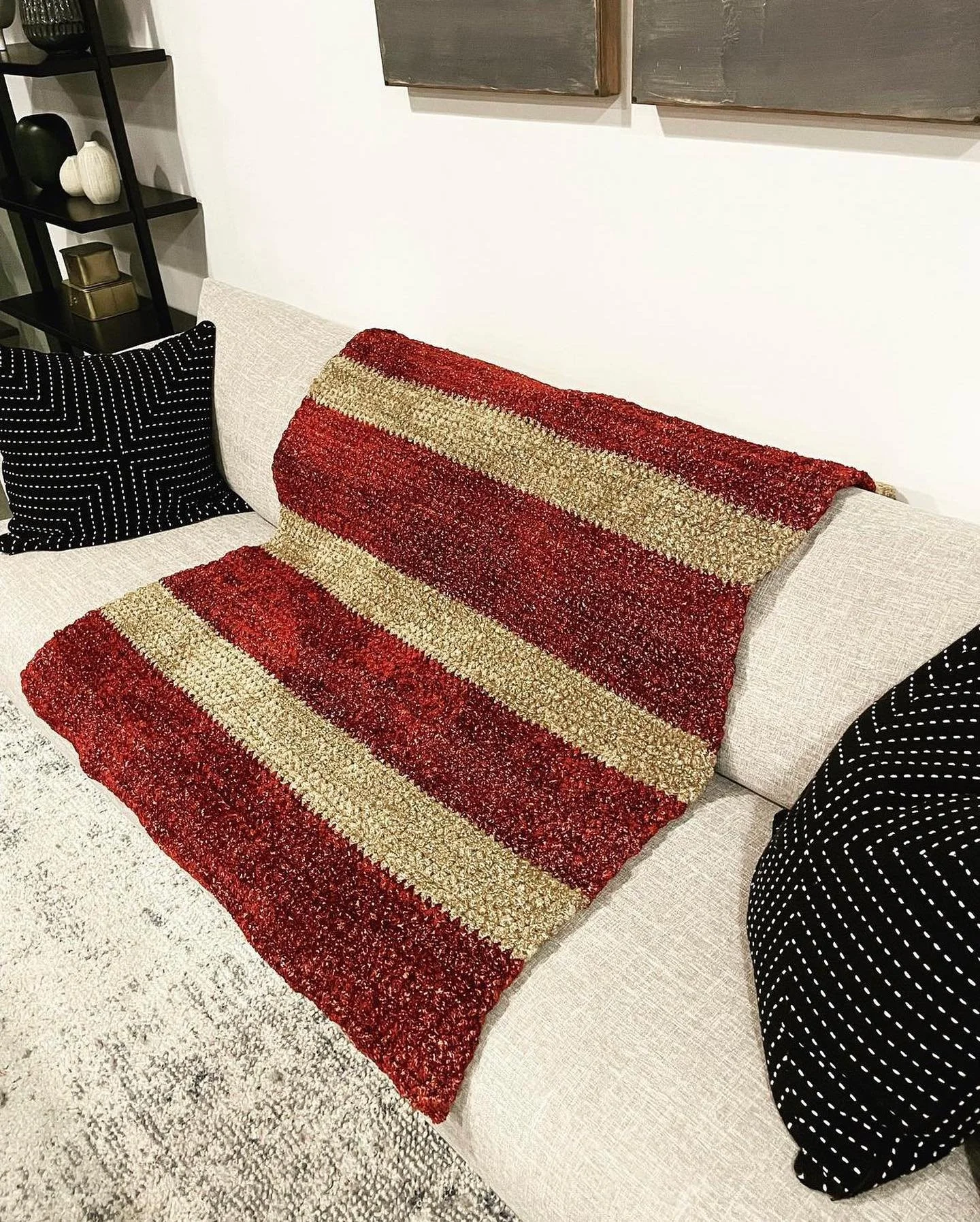 Crochet Throw Blanket