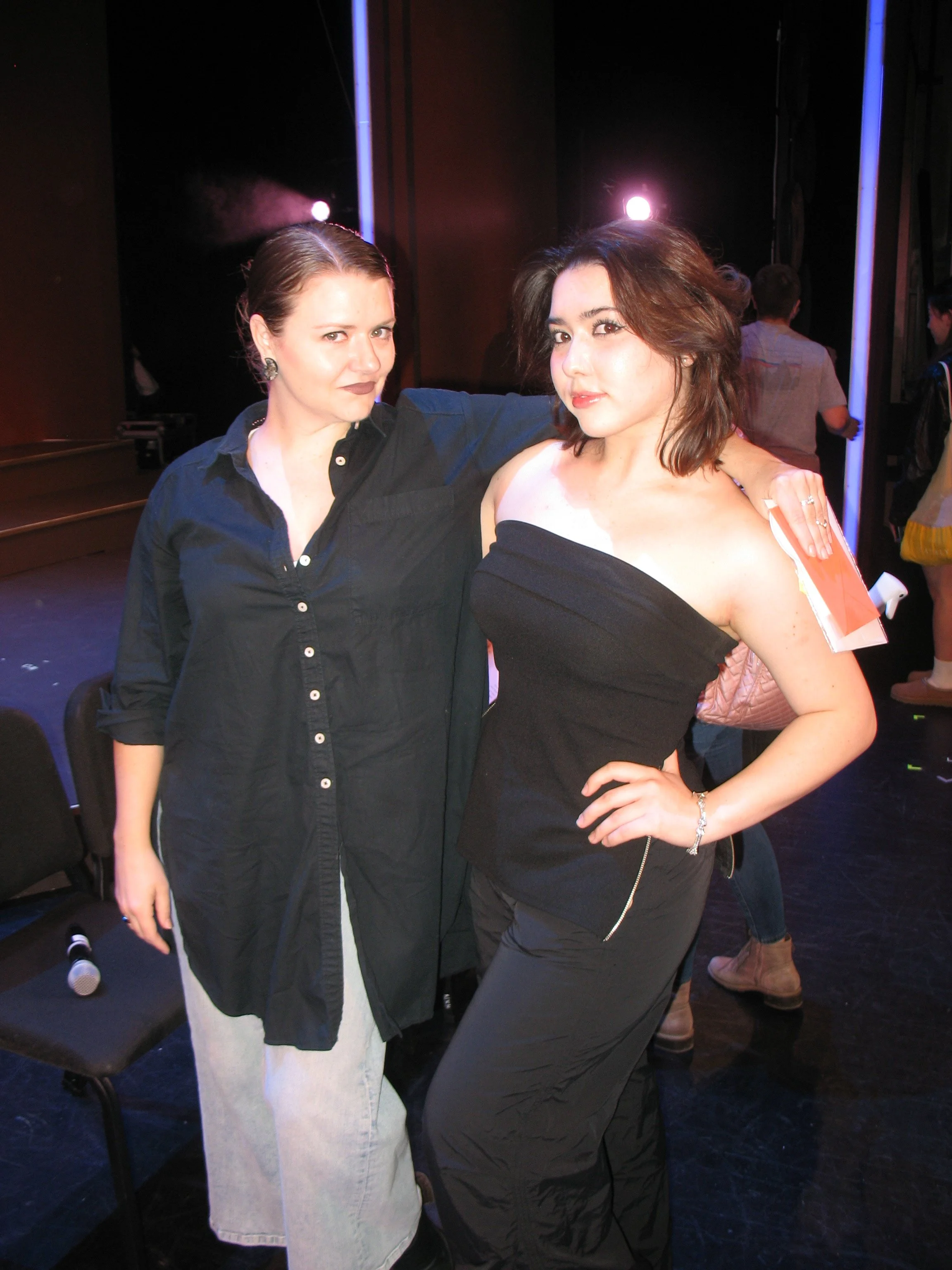 Katie Spelman (Bye Bye Birdie Dir/Choero) & Victoria (Assistant Choreographer) 