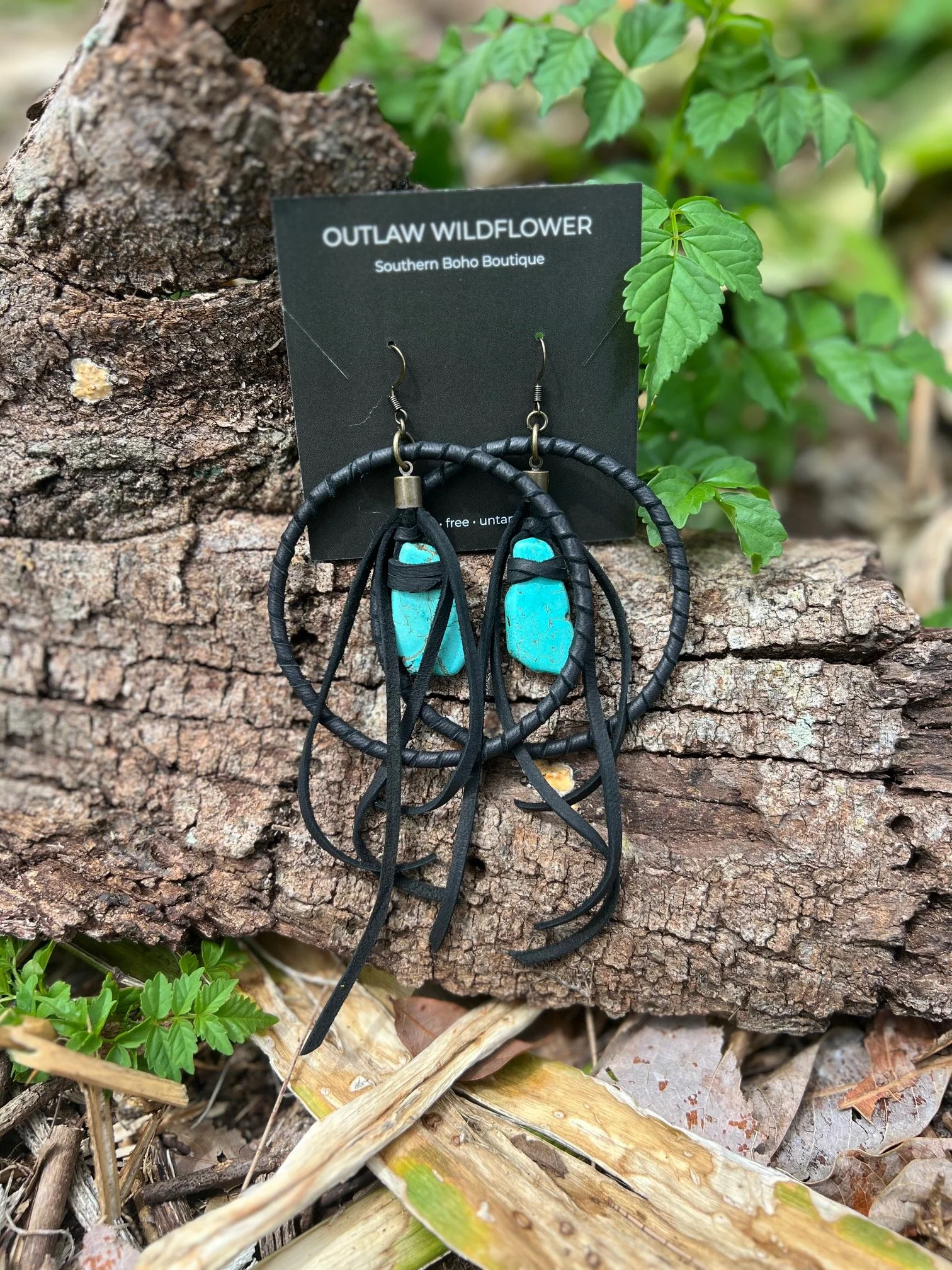 Turquoise Canyon Hoop Earrings