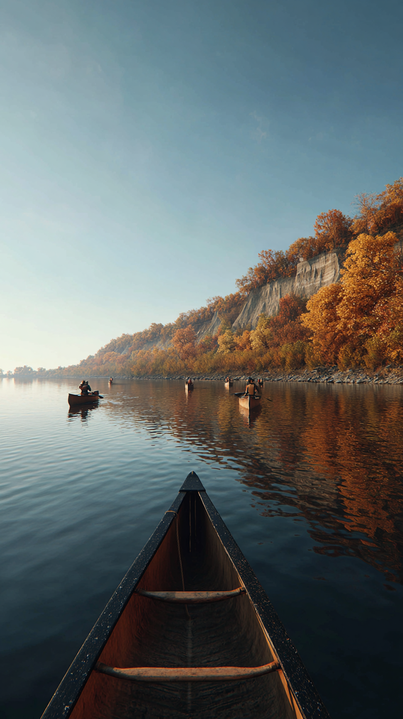Water Journey - Explore the shoreline by canoe or kayak, discovering hidden coves and experiencing the landscape from the water.