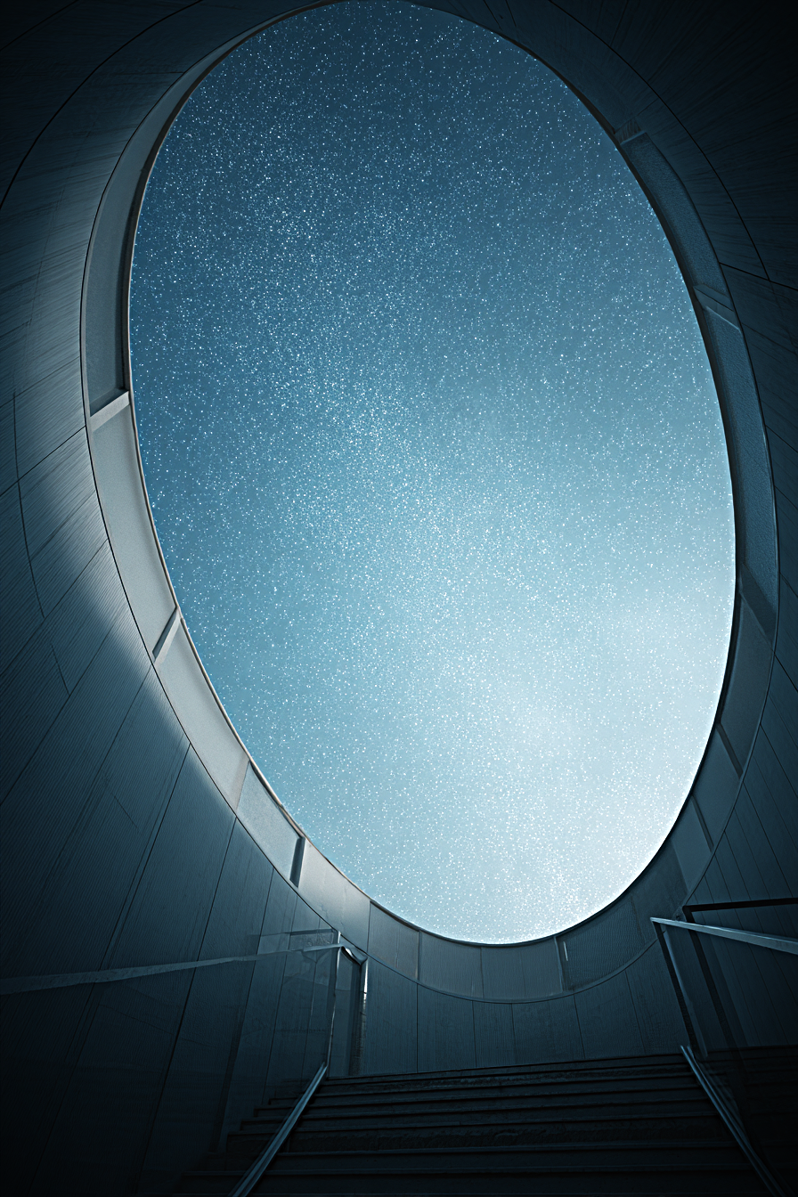 Beneath a sky filled with stars, the landscape reminds us that we are part of something far greater than ourselves.