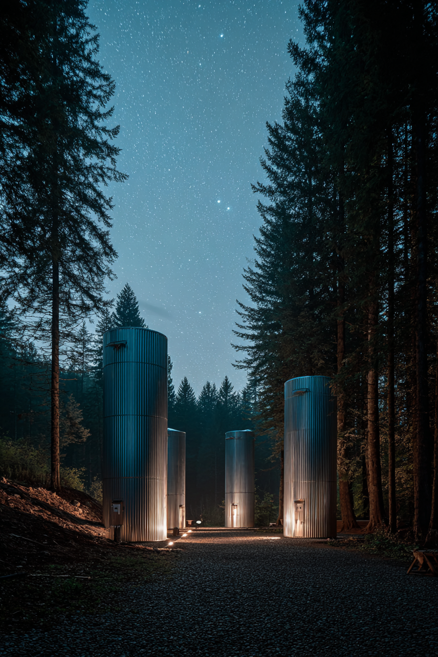 Stargazing Towers - Climb into the forest canopy to experience the stillness of the night beneath a sky full of stars.