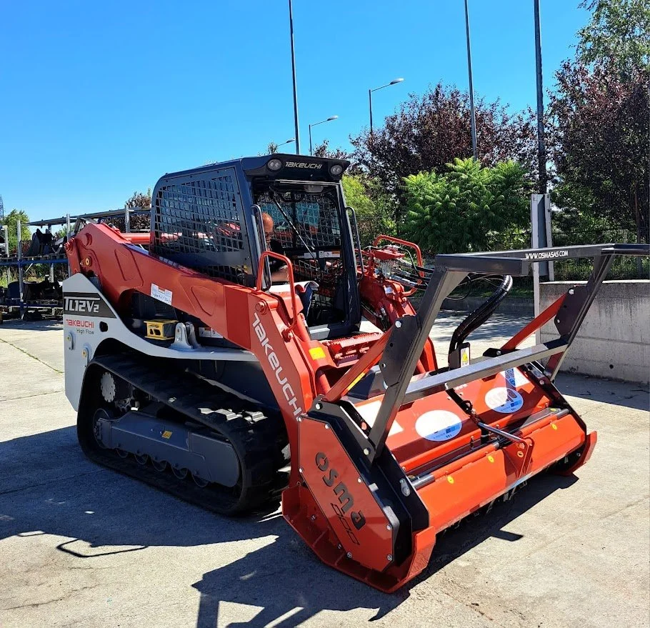 Forestry Attachment Built for Maximum Productivity | Clear trees, brush, and dense vegetation with confidence using the SSQ Skid Steer Forestry Range, engineered for demanding commercial applications.