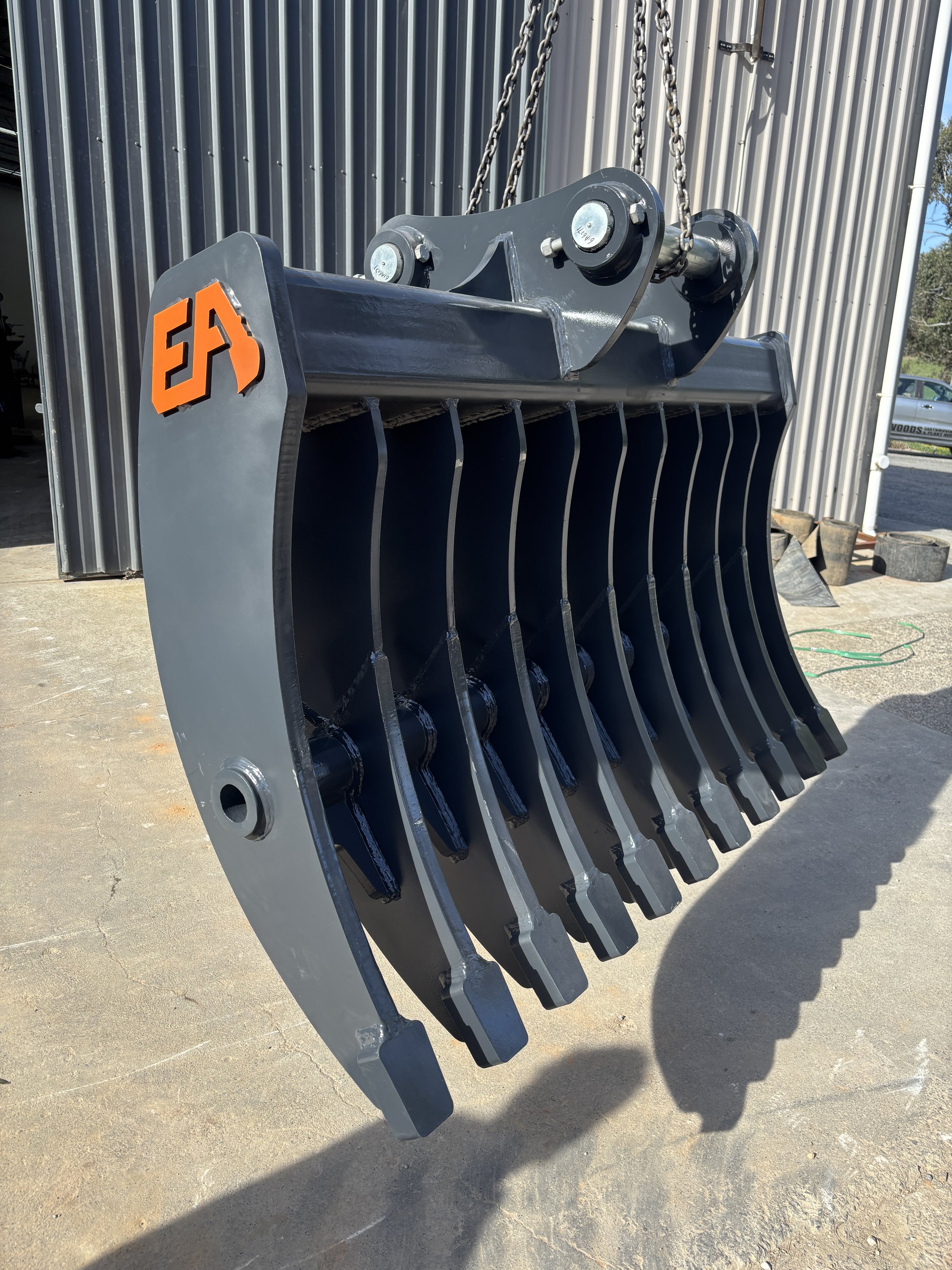 Custom excavator attachments - Turn Intention Into Action