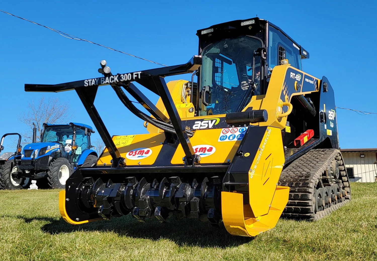 SSK-RT Low Flow Skid Steer Forestry