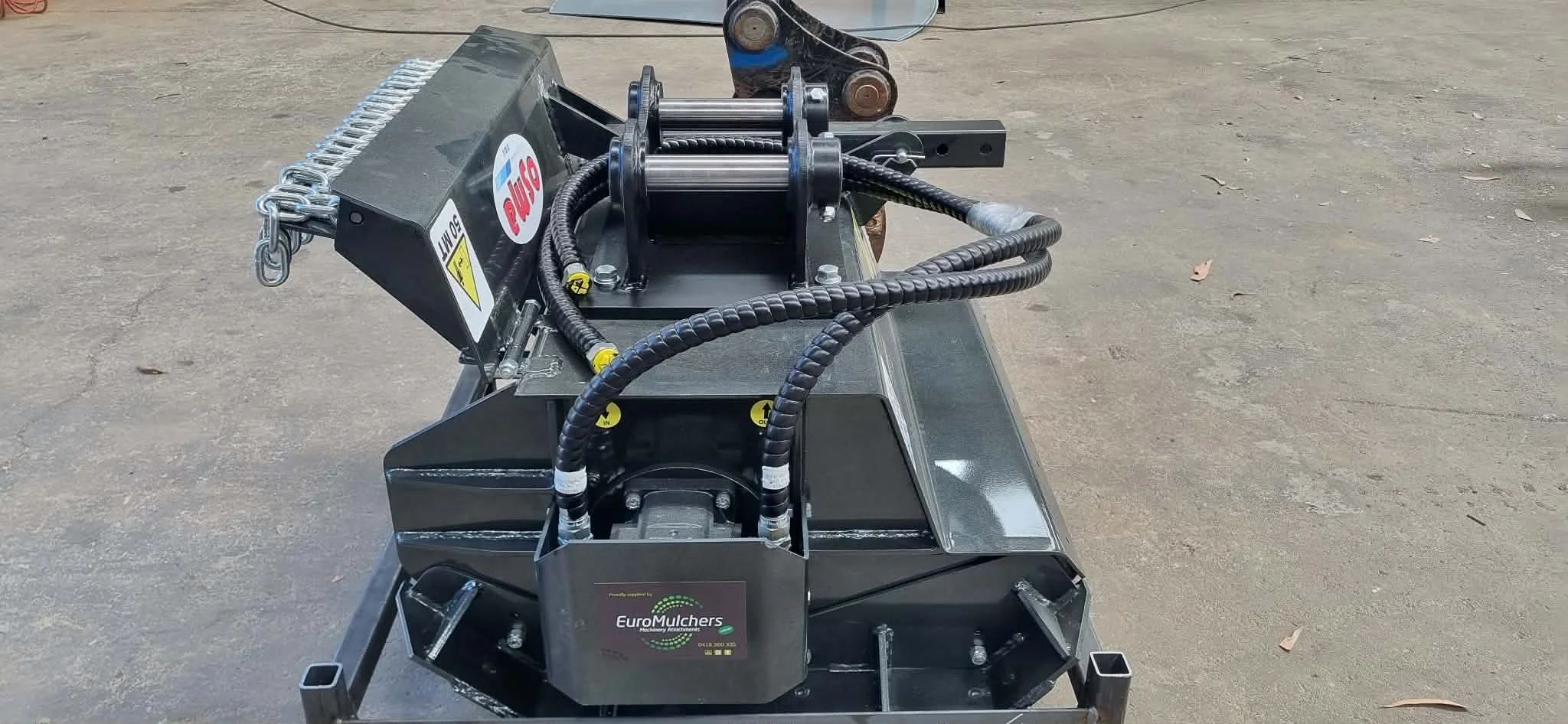 Heavy-Duty Excavator Mulcher by Osma | Built for durability and consistent performance, the TFK Range efficiently processes dense vegetation, undergrowth, and timber in challenging environments.