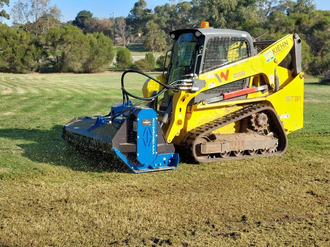 The OSMA SF Forestry Flail combines robust construction with efficient mulching performance for vegetation control and land management projects.