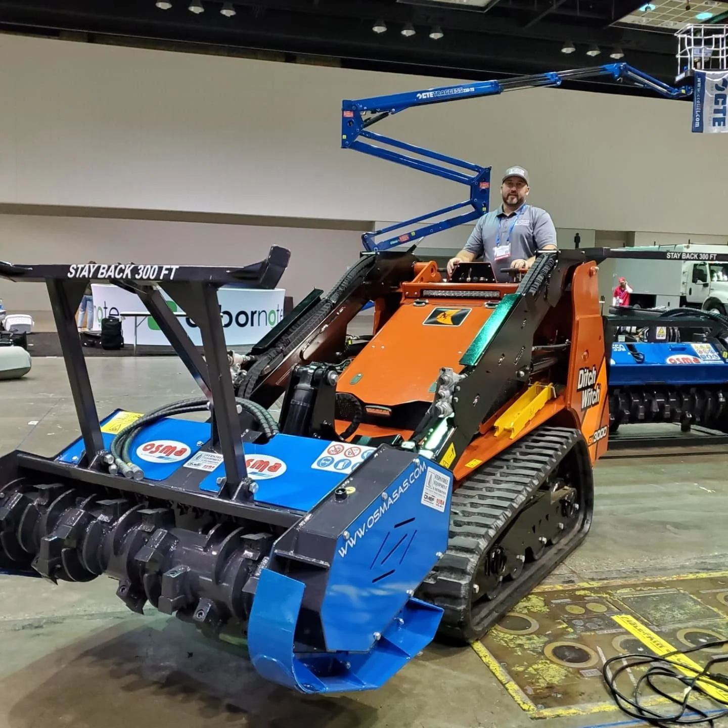 Built for smaller machinery, the SSK Mini Forestry Mulcher delivers efficient mulching performance in tight access areas.