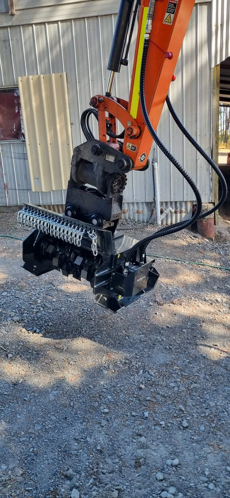 Vegetation Management Made Easy | The Osma TFK Range helps operators clear overgrown properties, roadside vegetation, fence lines, and firebreaks with speed and efficiency.