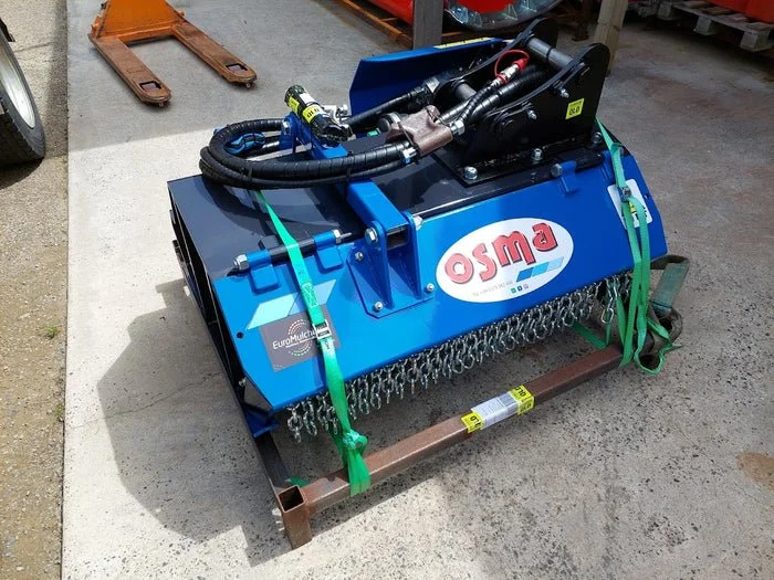 Italian made forestry mulcher for vegetation management and roadside maintenance