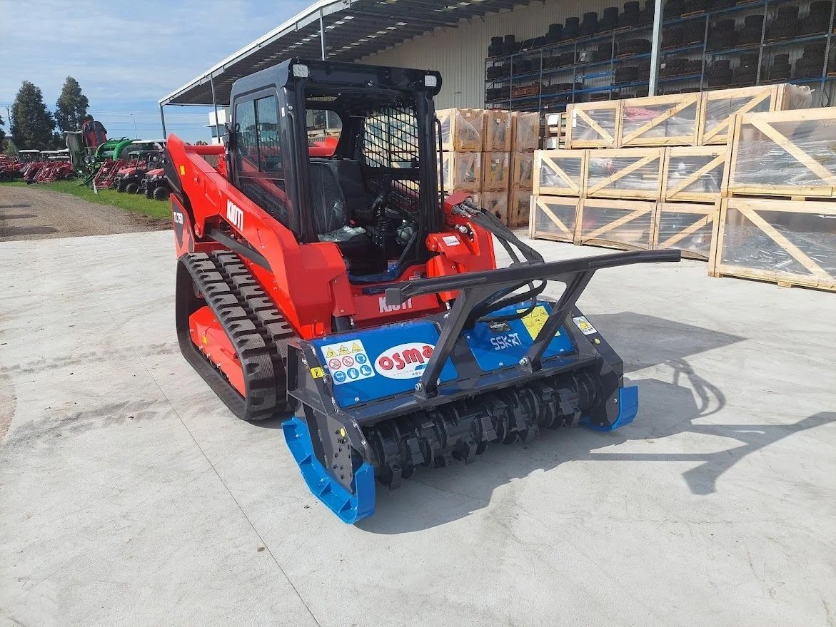 Low Flow Skid Steer Forestry Solutions | The Osma SSK-RT offers outstanding performance for contractors, landscapers, councils, and property owners requiring dependable forestry mulching equipment.