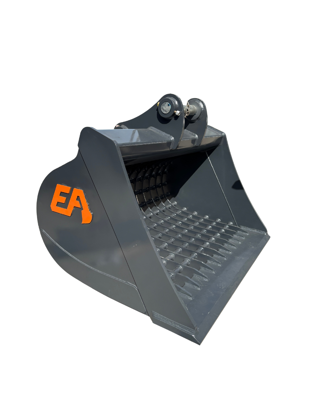 Sieve shaker screening bucket for large excavator