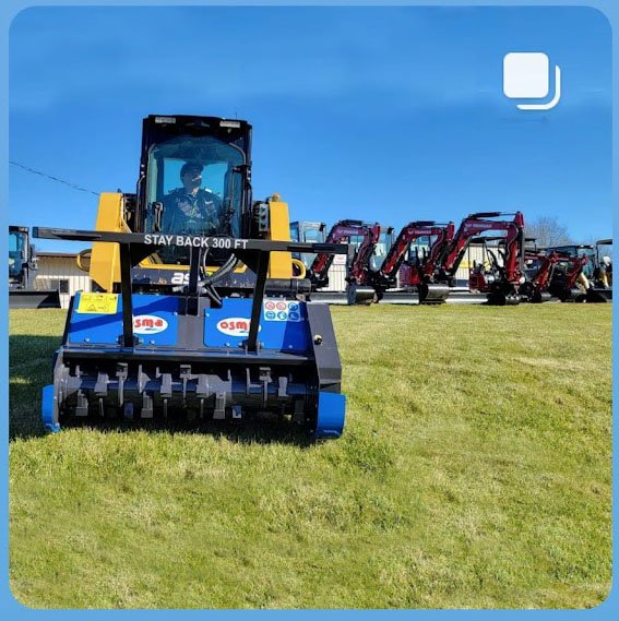 Compact Forestry Mulcher for Skid Steers | Engineered for low-flow skid steer loaders, the Osma SSK-RT delivers precise vegetation management, property maintenance, and efficient forestry operations.