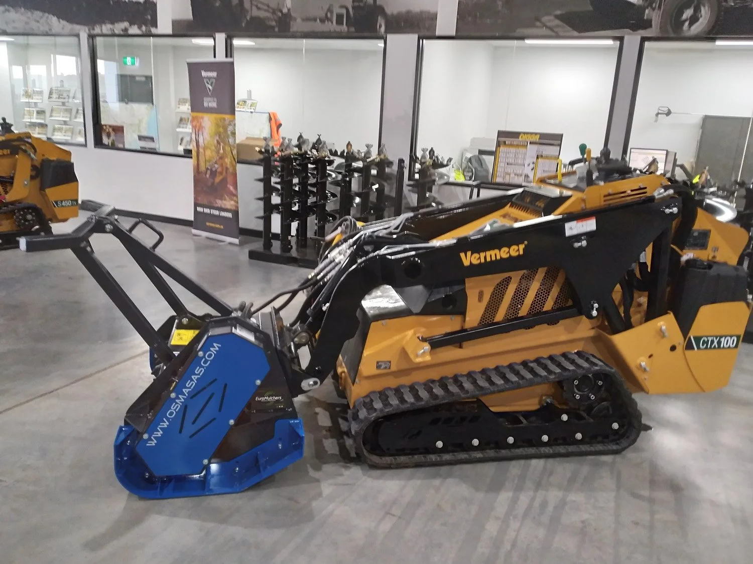 The SSK Brush Mulcher helps operators manage scrub, overgrowth and vegetation with compact equipment.