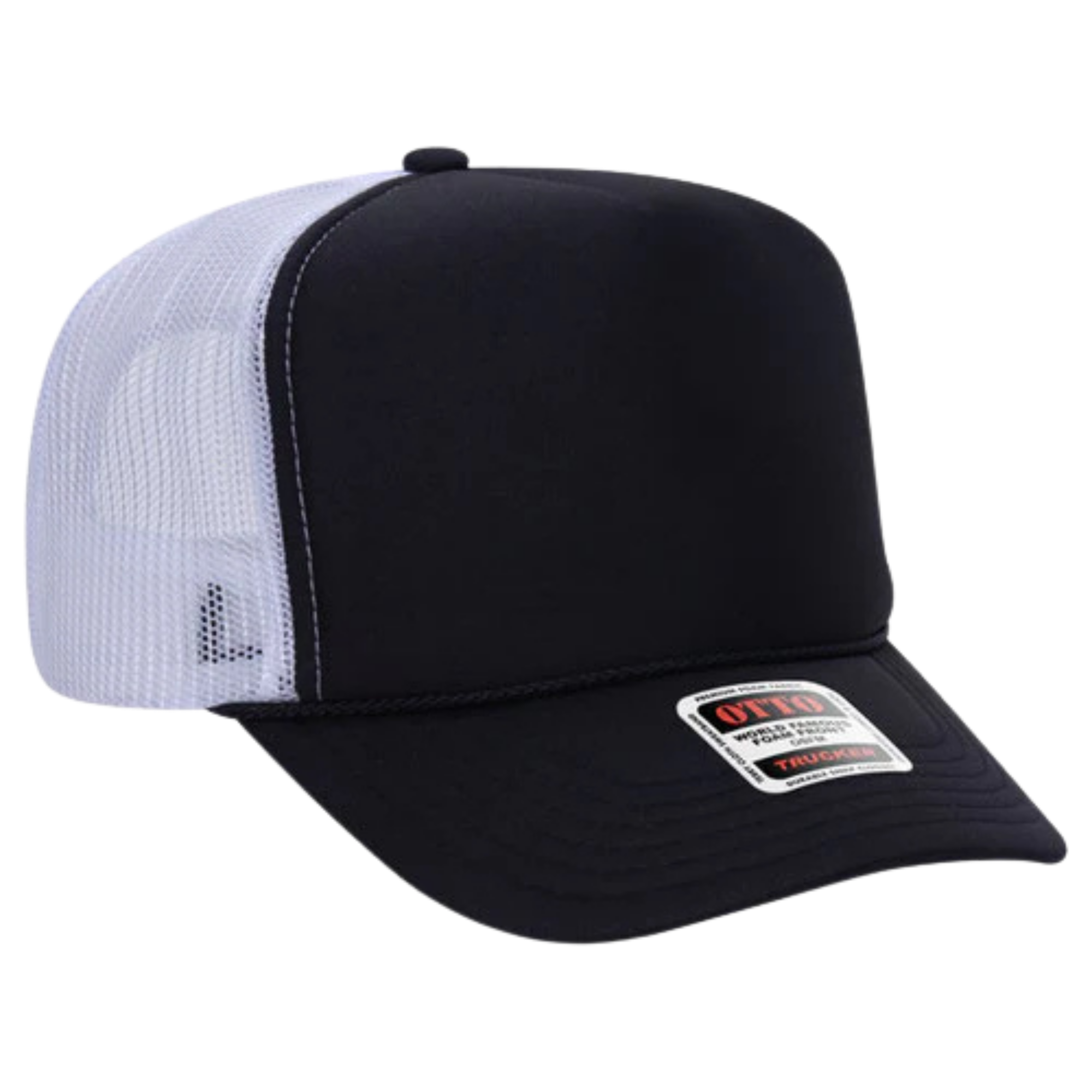Unisex Five Panel Foam Trucker Hats