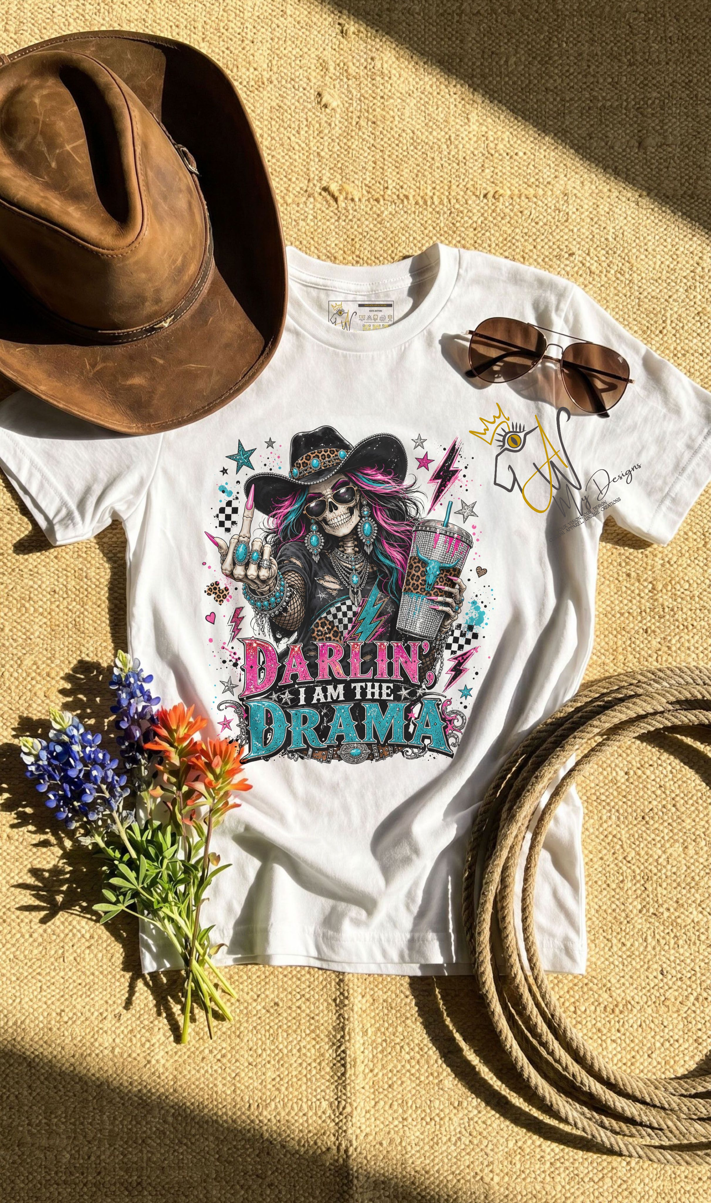💀🤠 Darlin', I Am the Drama 💖⚡