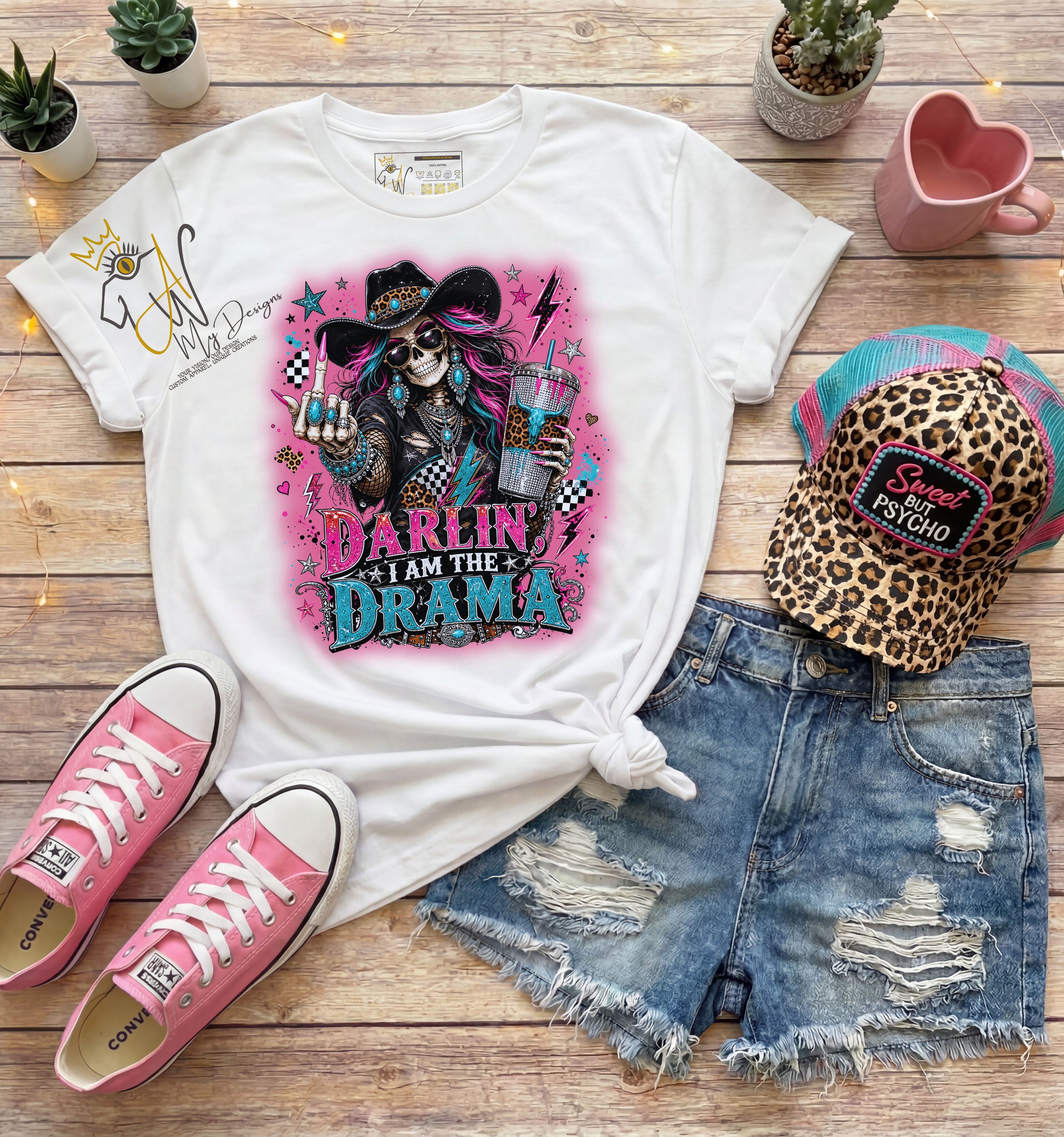 💀🤠 Darlin', I Am the Drama 💖⚡