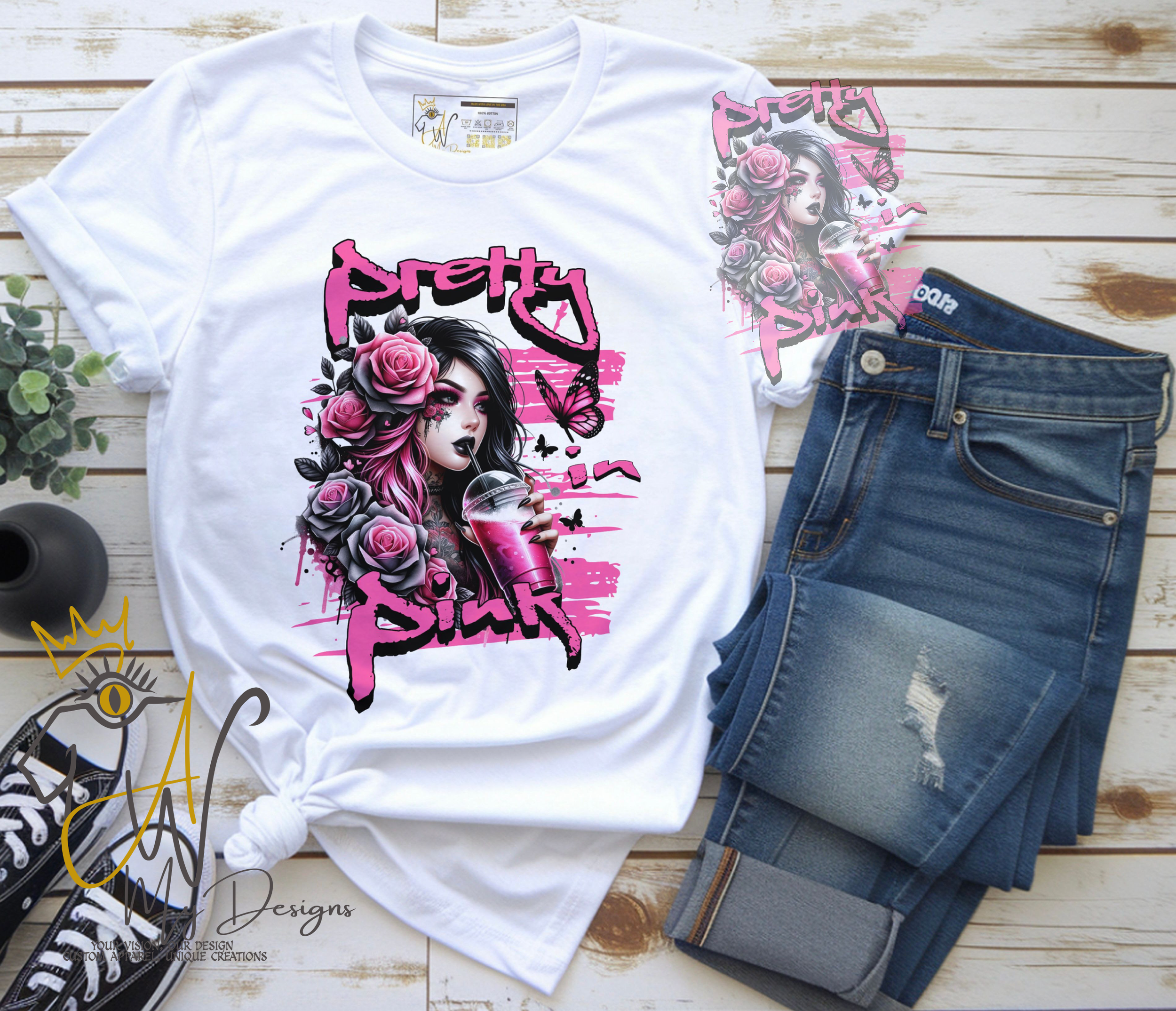 💖 Pretty in Pink | Graphic T-Shirt