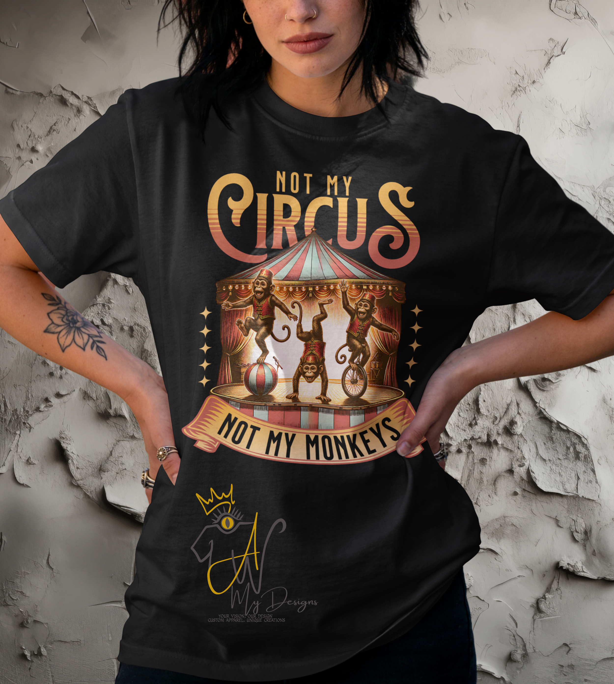 Vintage Retro Circus Elephant Inspirational  - Artboard 5 (2).png