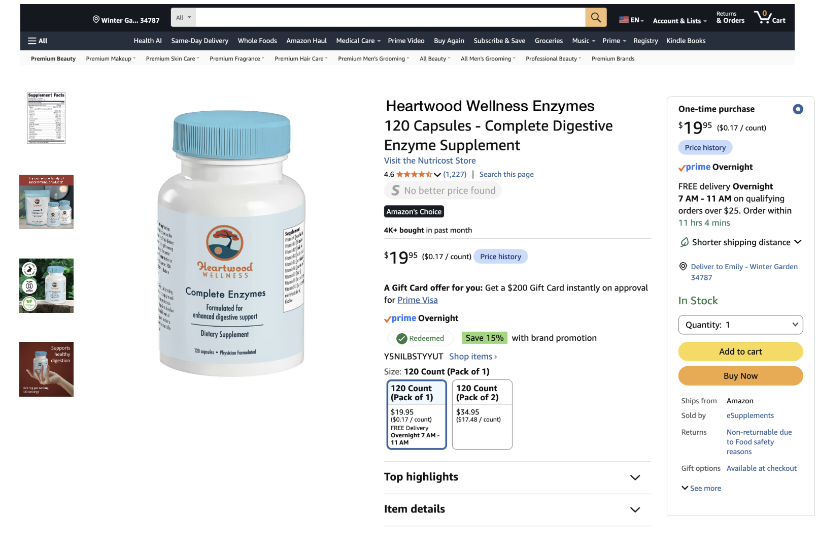 Heartwood Wellness, Amazon Case Study