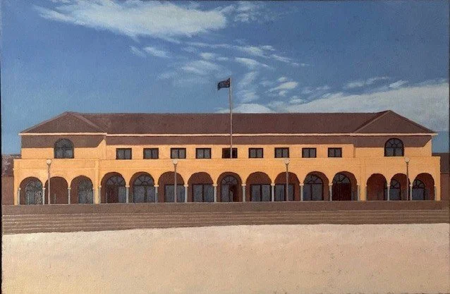 Bondi Pavilion 2025, oil on linen, 61 x 91cm
